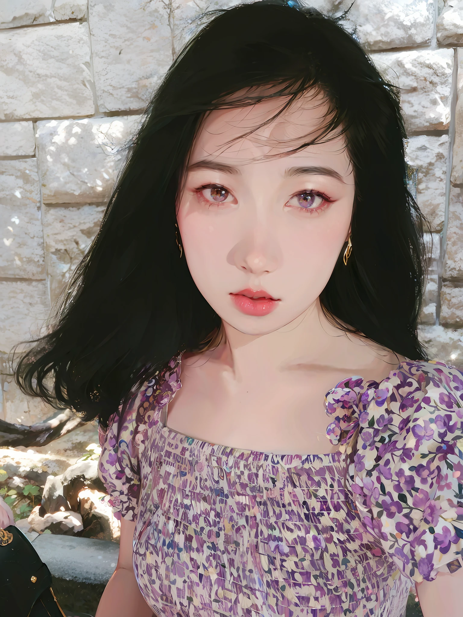 Oriental Beauty, (masterpiece), best quality, Anime, merge, colorful, vibrant colors, illustration, artstyle, fantasy, realistic, animation, (photo_\(medium\):1.0), by Antonio J. Manzanedo, by Jeremy Lipking, Lightning, in surreal landscape, smooth, sharp focus