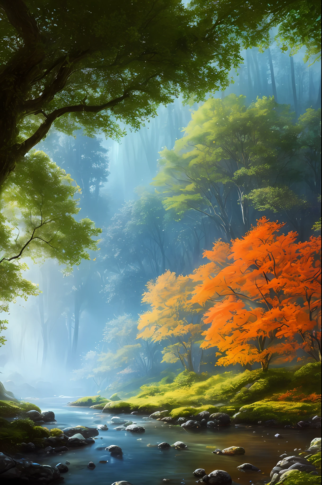 masterpiece, best quality, high quality,extremely detailed CG unity 8k wallpaper, An enchanting and dreamy scene of a fantasy forest, with towering trees, glowing mushrooms, and hidden fairy glens, creating a sense of mystique and enchantment, artstation, digital illustration, intricate, trending, pastel colors, oil paiting, award winning photography, Bokeh, Depth of Field, HDR, bloom, Chromatic Aberration ,Photorealistic,extremely detailed, trending on artstation, trending on CGsociety, Intricate, High Detail, dramatic, art by midjourney