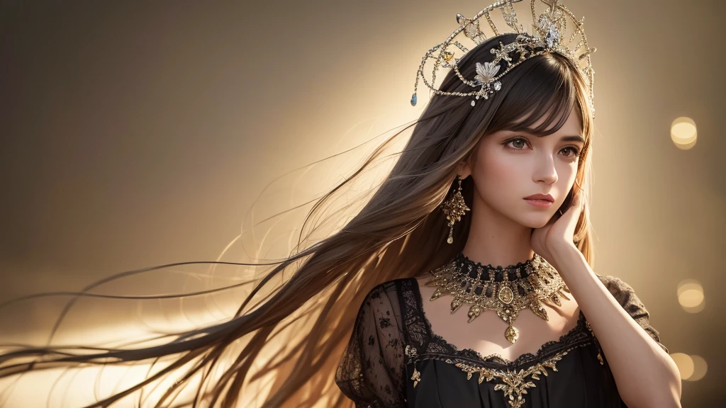 best quality, masterpiece, high_res, 1girl, hair ornament, necklace, jewelry, Beautiful face, tyndall effect, photo realistic, rim lighting, two tone lighting, (high detailed skin:1.2), 8k uhd, dslr, soft lighting, high quality, volumetric lighting, candid, Photograph, high resolution, 4k, 8k, Bokeh,absurdres,