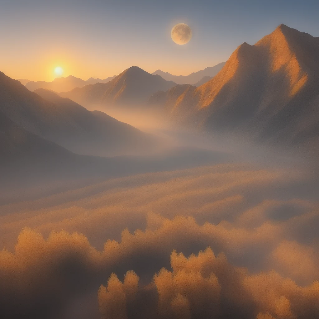 sunrise from the Tang valley, will shake the whole world, nine suns will arise from the fussan who owns pure yang,