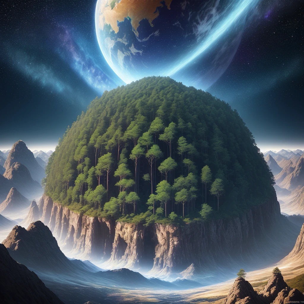 distant earth, hyper-detailed technical precision, light, dark, stars in the sky, wind breeze appearances, light rays, forests, trees, high resolution, high details, detailed colors, realistic and natural, HDR, blue sky hyperbright cycle, matte painting, artistic station scene, realistic surrealism, ultra wide angle, detailed textures, brazilian city, norwegian city, china city, high quality, lsd, dmt, 8k