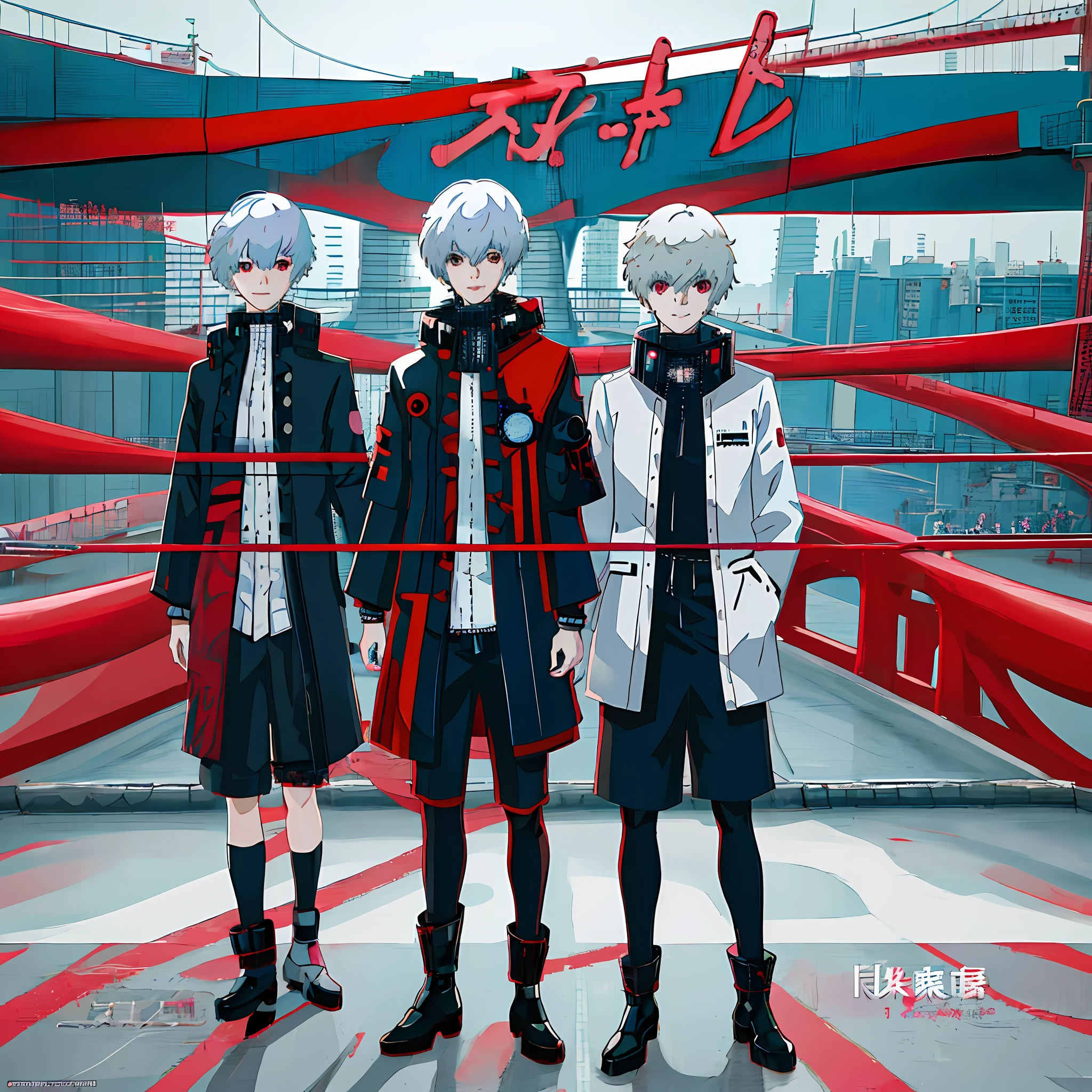 anime character with white hair and black outfit standing in a tunnel, best anime 4k konachan wallpaper, badass anime 8 k, key anime art, cushart kenz, anime style 4 k, digital cyberpunk anime art, persona 5 art style wlop, kaneki ken, trending on artstation pixiv, official artwork, anime styled digital art, ken kaneki