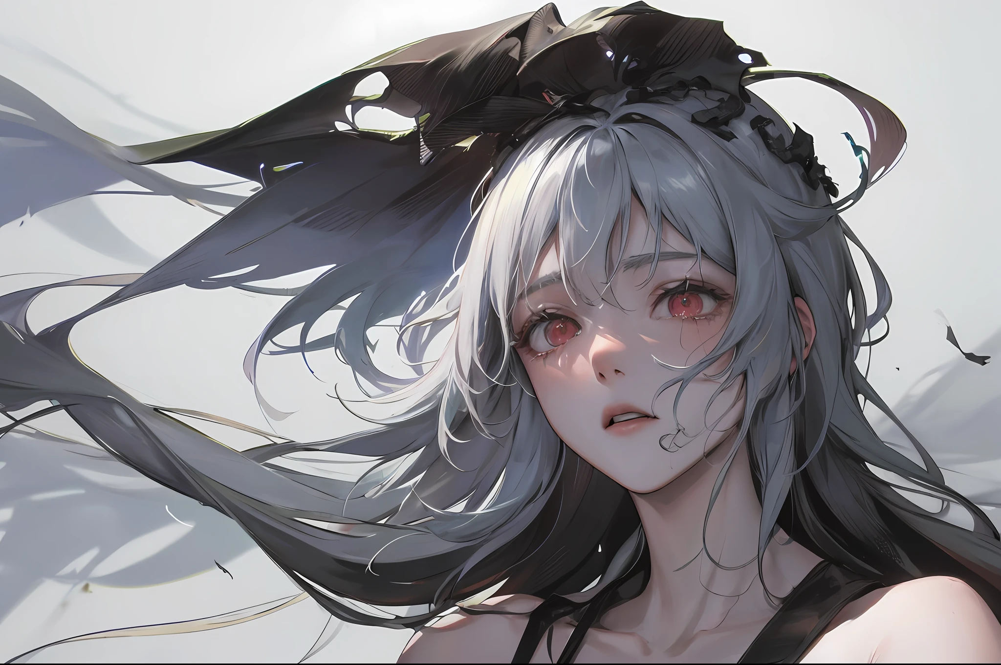 "Don’t say that you wanna die"
"Live, Don’t give up!"
It’s foolish to think a song like that is right.

You are ok dying, but you’ll be sad if people around you die.
"I don’t like it"  that’s your ego.

You don’t care if others live or not
Hating somebody - It’s just a trend to you
But you say "Let’s all live in peace"
How wonderful you are.

Somebody died behind the screen
Somebody became sad and sang about it
Some boy got inspired by it
And started running with a knife in his hand.

Life hates us all.
We push values and egos onto others  Easily play songs about killing
On the radio all day.
Life hates us all.
Because we say we wanna die casually
We take life lightly, life hates us all.

I indulge in sleeping all day because I have no money.
I cannot find my purpose, and breathe in vain.
Alone is not enough to describe this scar
Being stubborn, I go to bed by myself again

We are boys and will be men someday.
Then get old and withered like dried leaves that nobody sees.
I’ll get a permanent body and live forever.
Fantasizing that kind of Sci-Fi story.

You don’t care if you die
But you want people around you to be alive
Contradicting yourself will upset them.

"Good person has to be good"
"Live if you don’t want to die"
If you don’t mind being sad
Keep laughing by yourself.

Life hates us all.
We don’t even know what happiness is  Just hating where we were born
Cursing the past so easily.
Life hates us all.
Because we love to say good-bye too much  We never know what real loss is  Life hates us all, (mysterious black fog), (dilapidated), bulb, absurdity, realistic lighting, (abyss) masterpiece , high quality, beautiful graphics, high detail, miaobishenghua , [( whitebackground:1.5)::5], painted as a game concept art, matte painting concept art, environment painting, ruins, traditional dark forest concept art, concept art ， highly rendered scenery game concept art, character concept art, blood,sadness, agony, depression, screams of sorrow, bloody tears
