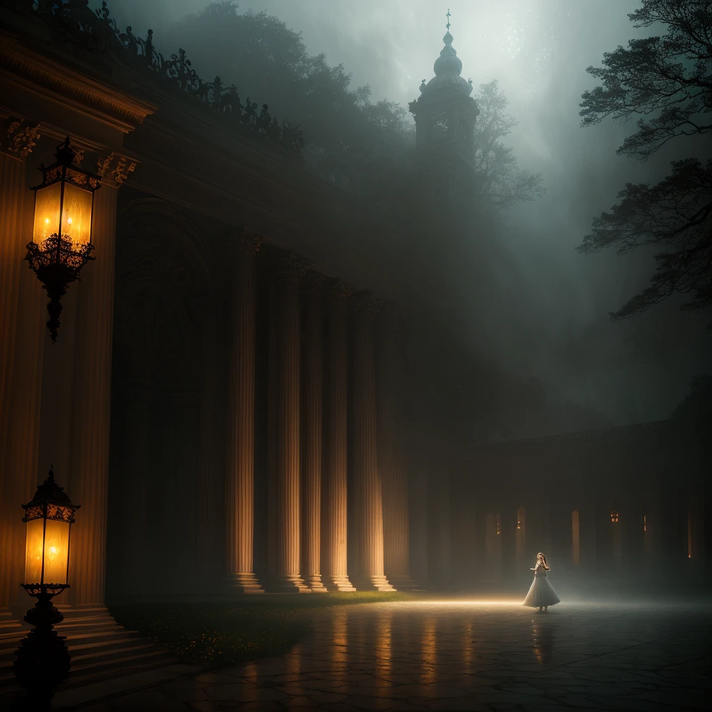 vivid illumination, enchanting elegance, atmospheric depth, masterful technique, naturalistic representations, harmonious composition, creative refinement, striking juxtapositions,
1girl,solo,
palace,
outdoor,
Freedom,
garret, dusty, forgotten,