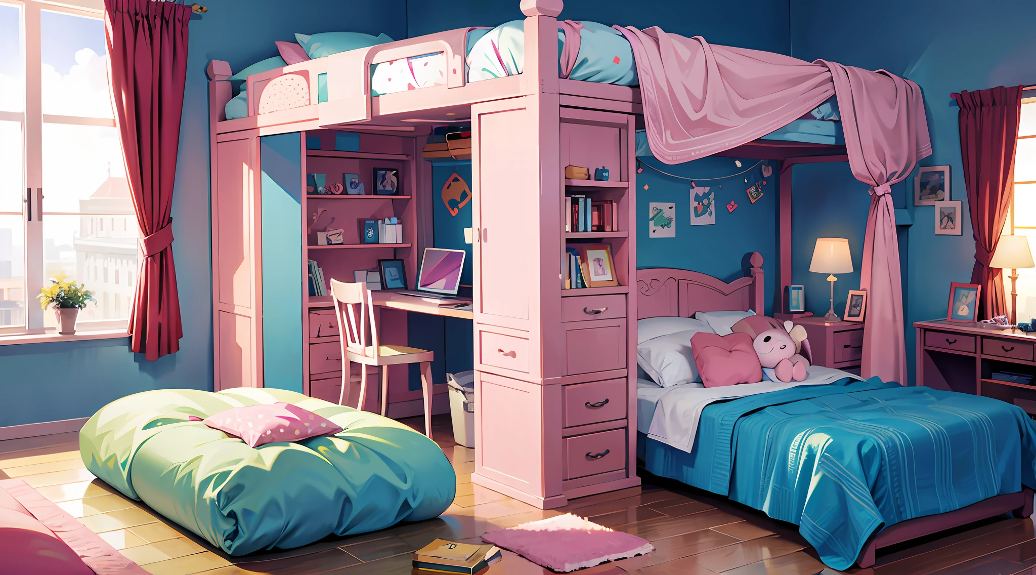 bedroom, heaven