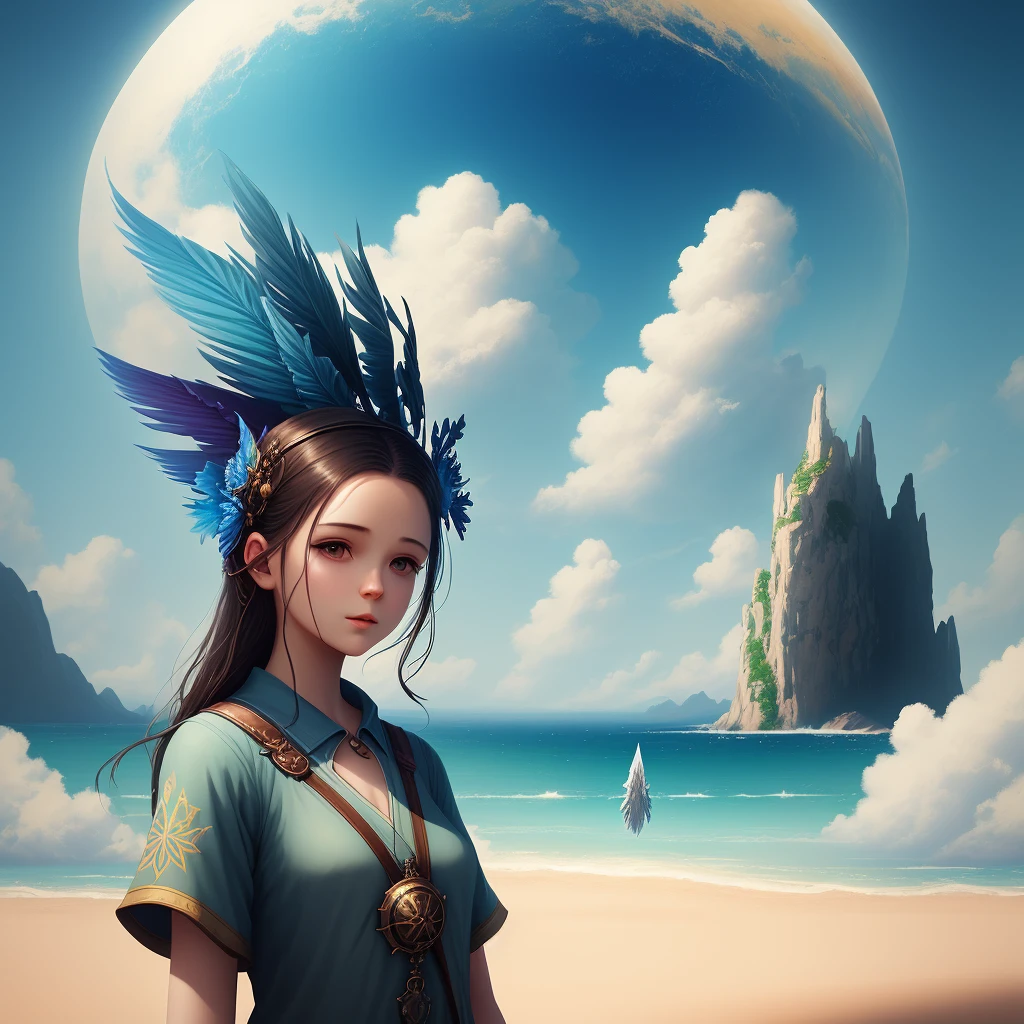 sky, fantasy, artstation, surreal, day, summer