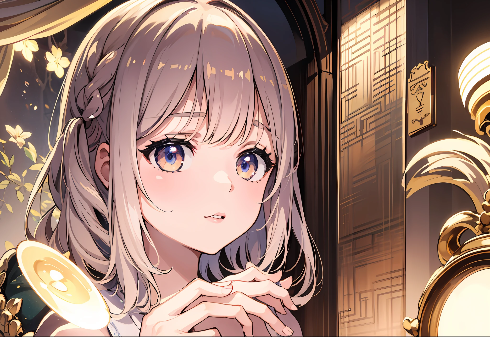 best quality , masterpiece, illustration, an extremely delicate and beautiful, extremely detailed , cg , unity , 8k wallpaper, amazing, finely detail, masterpiece, best quality, official art, extremely detailed cg unity 8k wallpaper, absurdres, incredibly absurdres, ultra-detailed, highres, extremely detailed, detailed light, cinematic lighting, lens flare, light leaks, sunlight , shine , beautiful detailed glow, beautiful detailed girl, extremely detailed eyes and face, beautiful detailed eyes, m