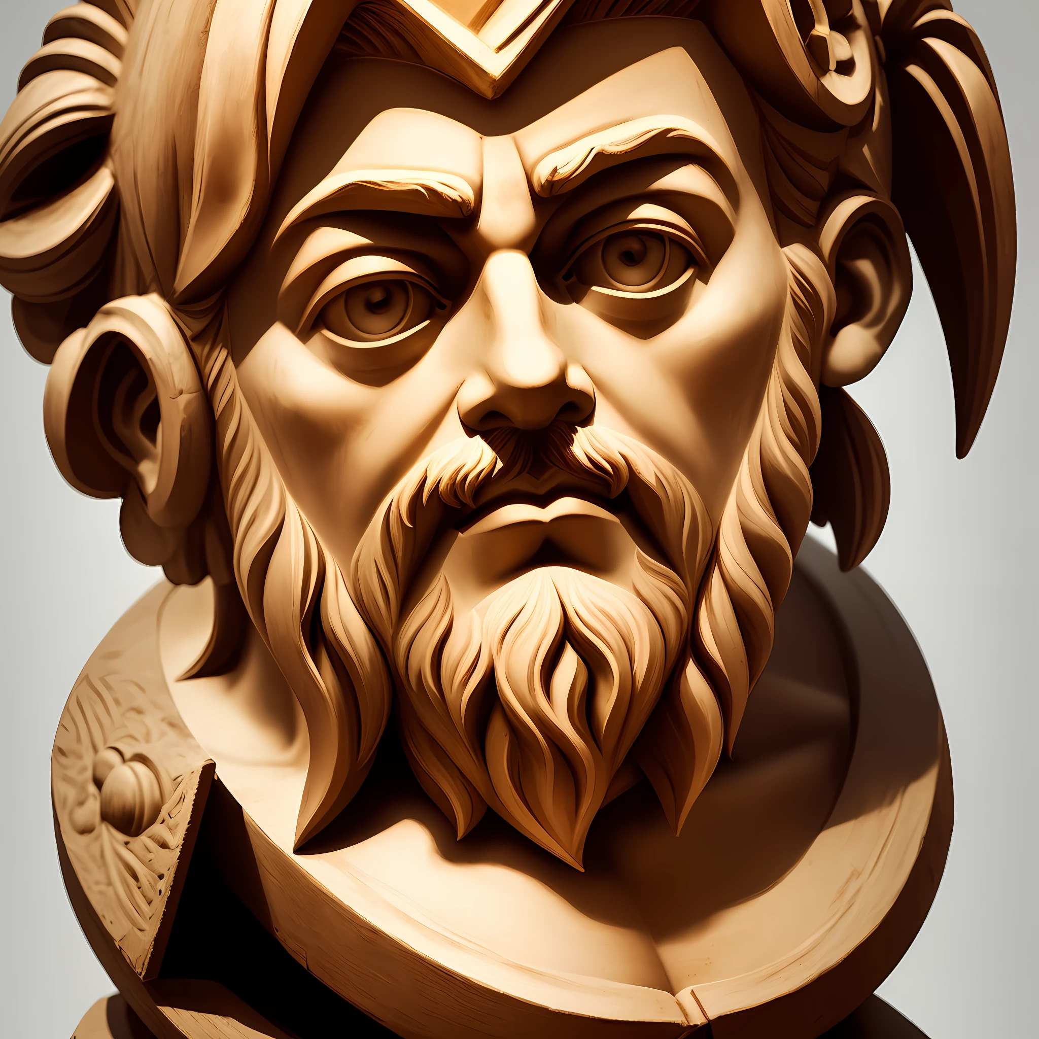Make an image based on the philosopher Plato
