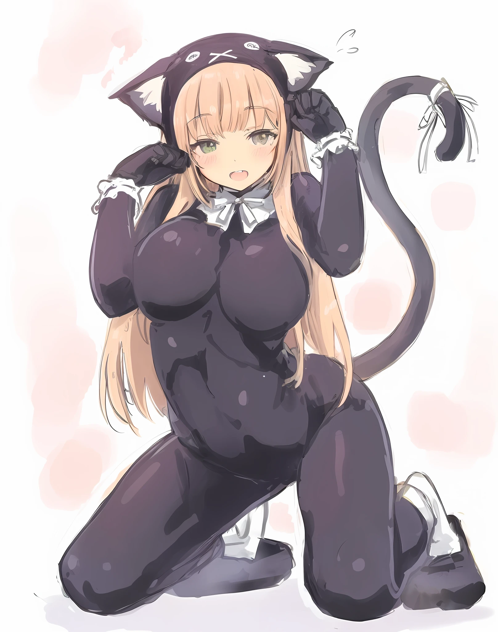 anime girl in cat suit with tail and tail extended, anime catgirl, attractive cat girl, cute anime catgirl, cat girl, catgirl, very beautiful anime cat girl, beautiful anime catgirl, very beautiful cute catgirl, beautiful young catgirl, anime cat girl in a maid costume, anime cat, anime girl with cat ears, nekomimi