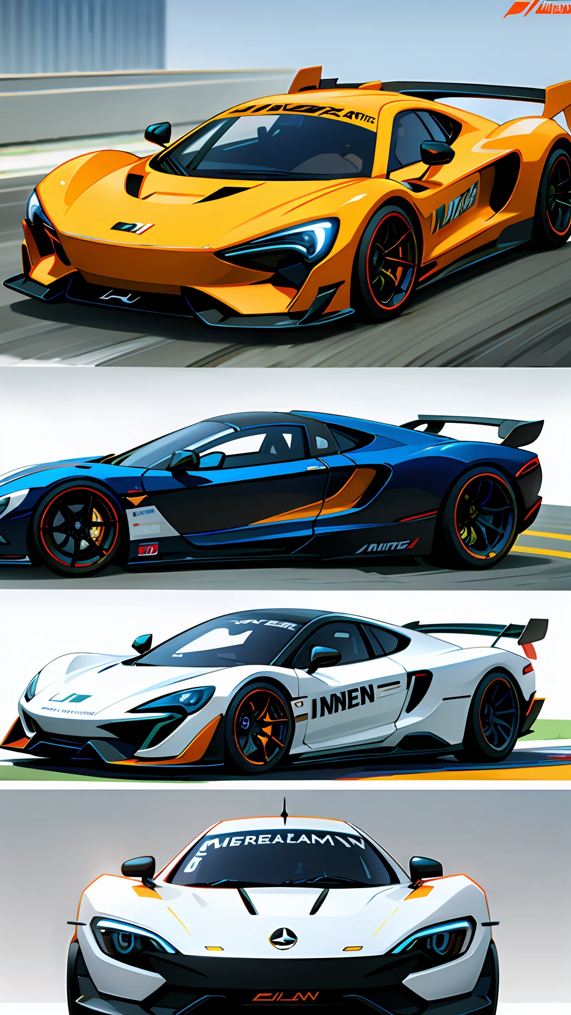 What if McLaren and and Mercedes collaborated to make a Vision GT