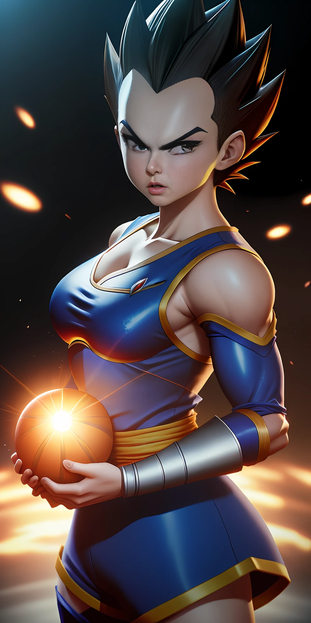 VEGETA Dragon Ball Super , ultra details,octane render, 16k