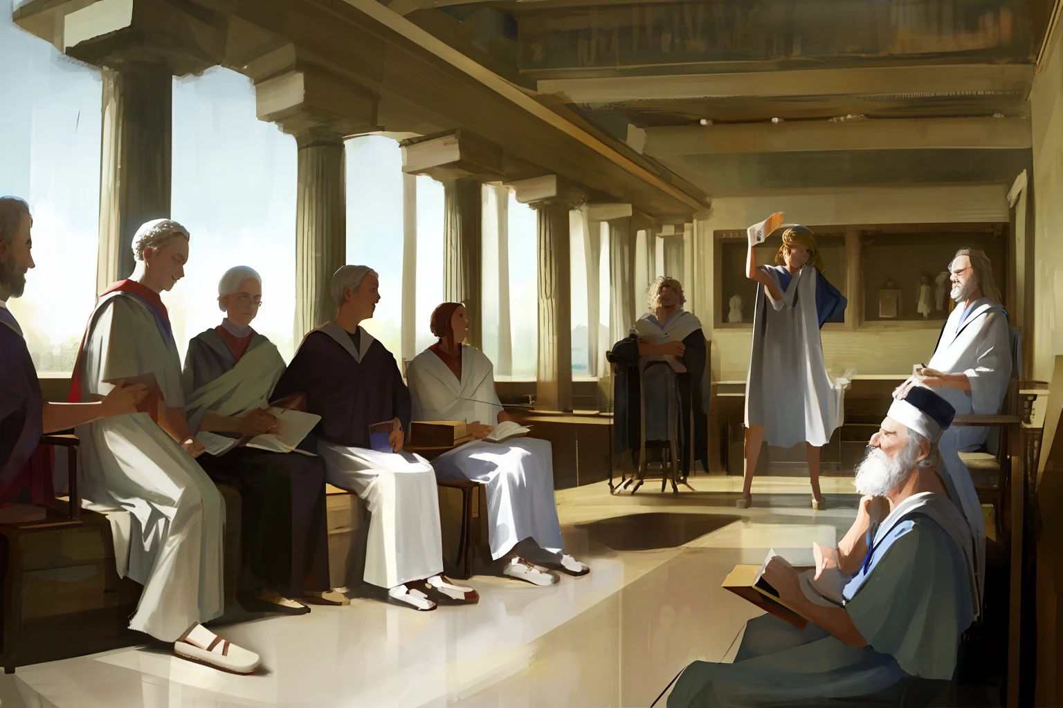 All Pre-Socratic Philosophers Together
