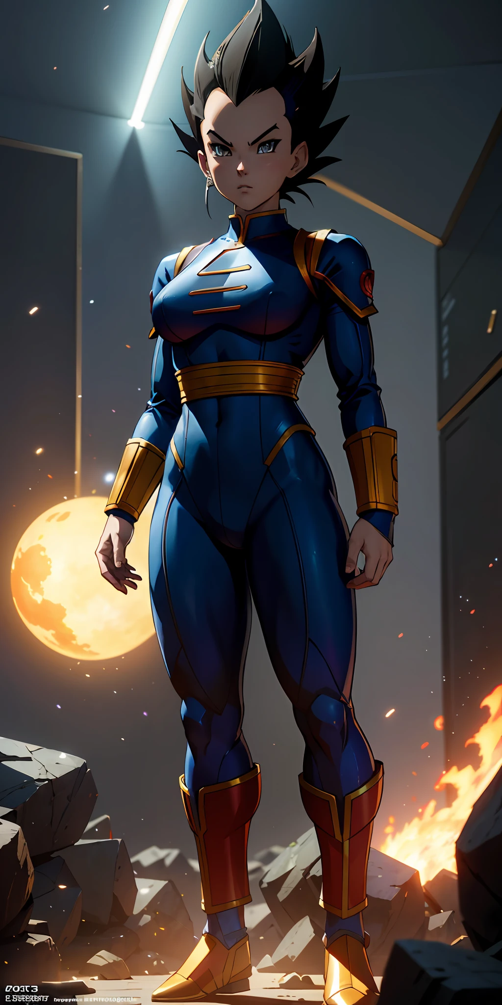 VEGETA Dragon Ball Super ,WLOP, Rossdraws, James Jean, Andrei Riabovitchev, Marc Simonetti, Yoshitaka Amano, ArtStation, CGSociety, high quality, highly detailed, contrast, cinematic, HDR, unreal engine, octane render, Redshift, 8k resolution, trending on artstation