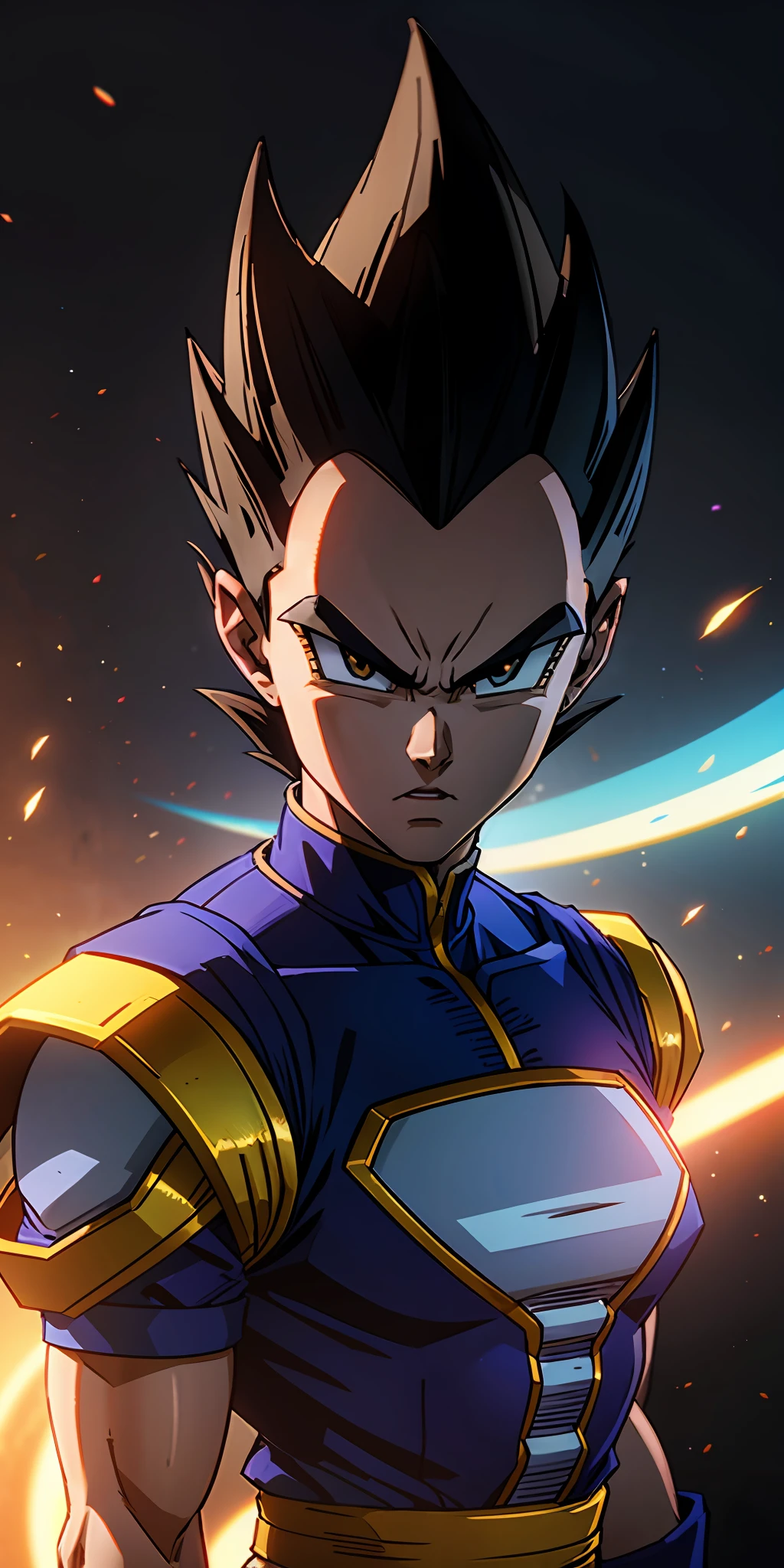 VEGETA Dragon Ball Super , ultra details,octane render, 16k