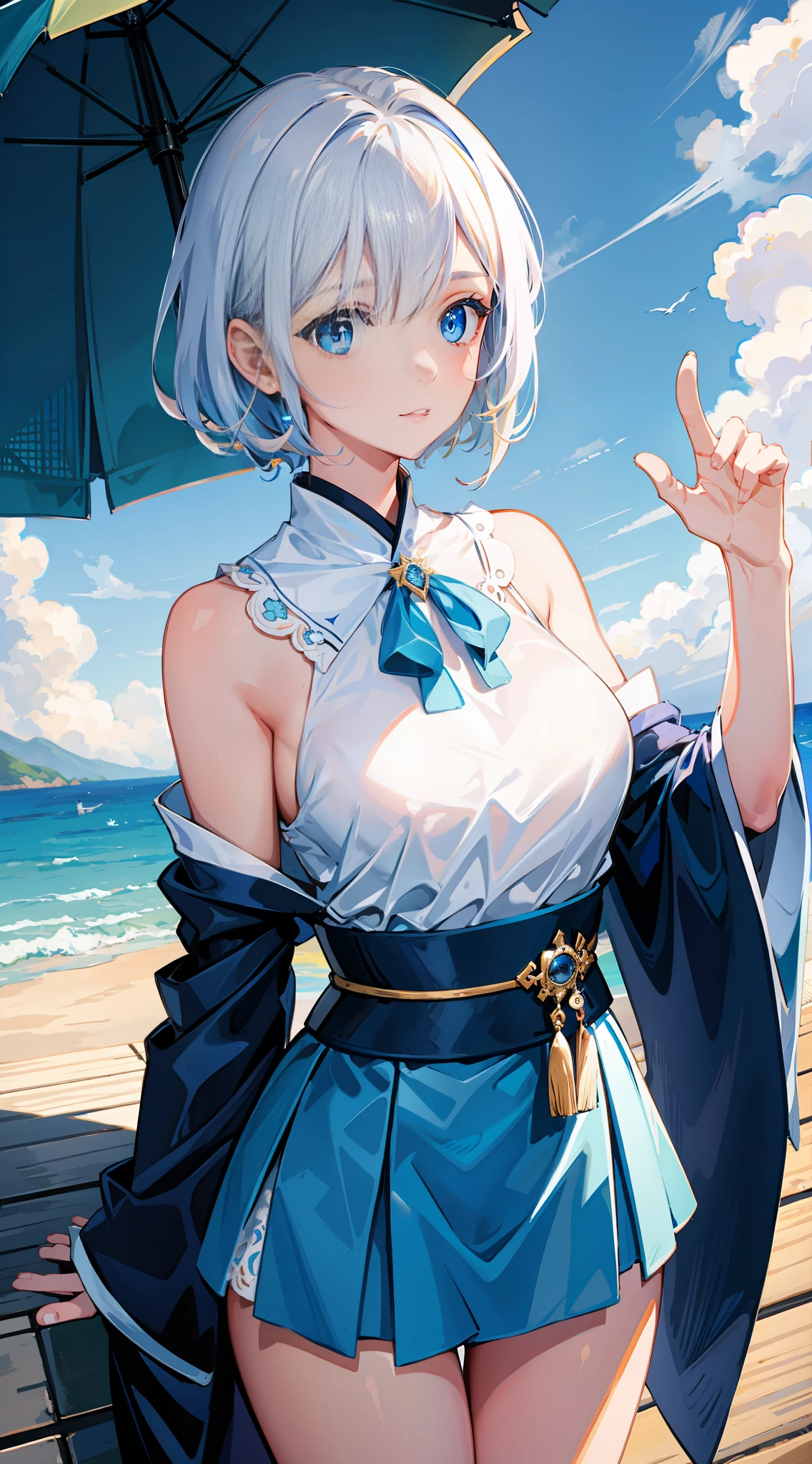 beautiful blue eye