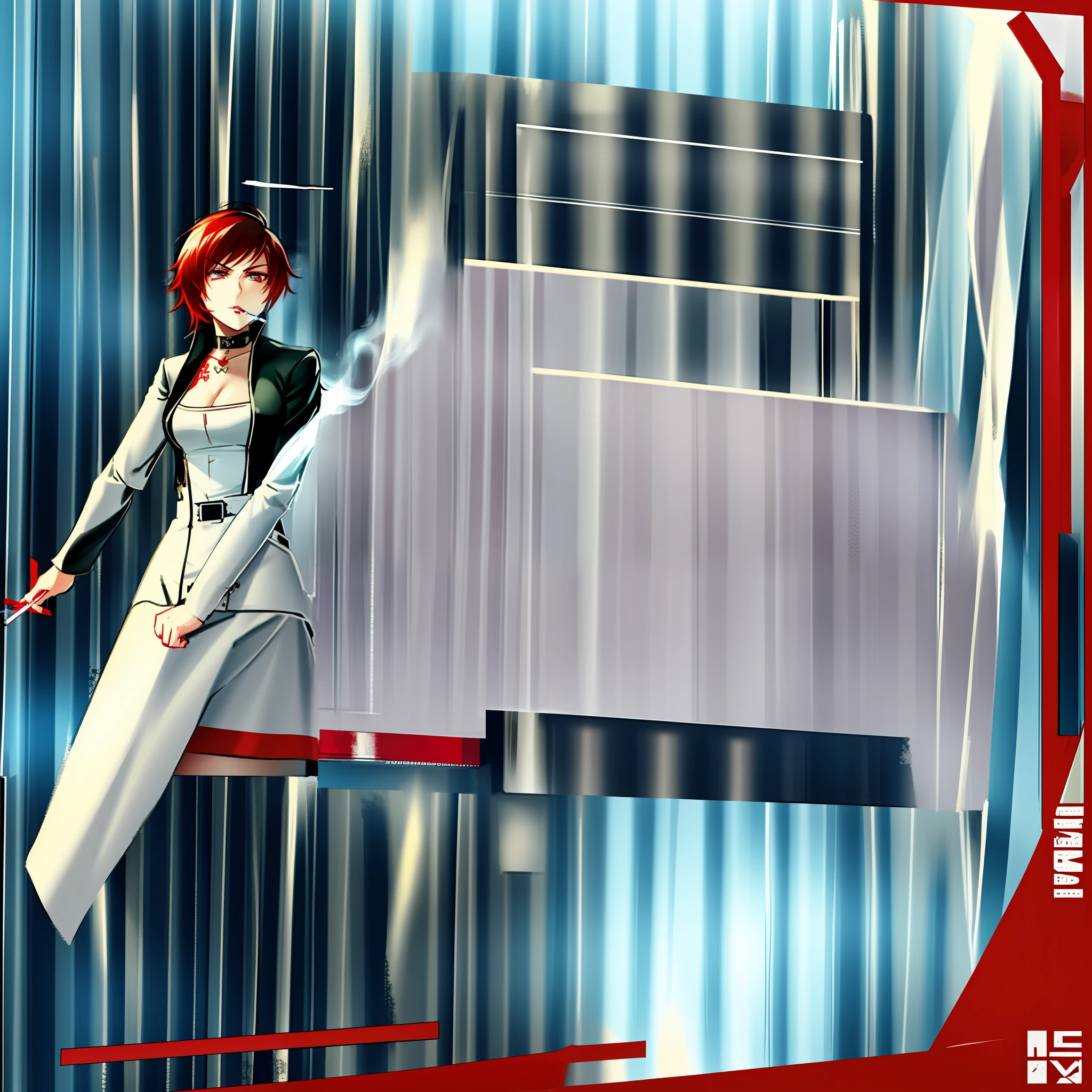 Ruby Rose, RWBY, smoking, cigarette, hum