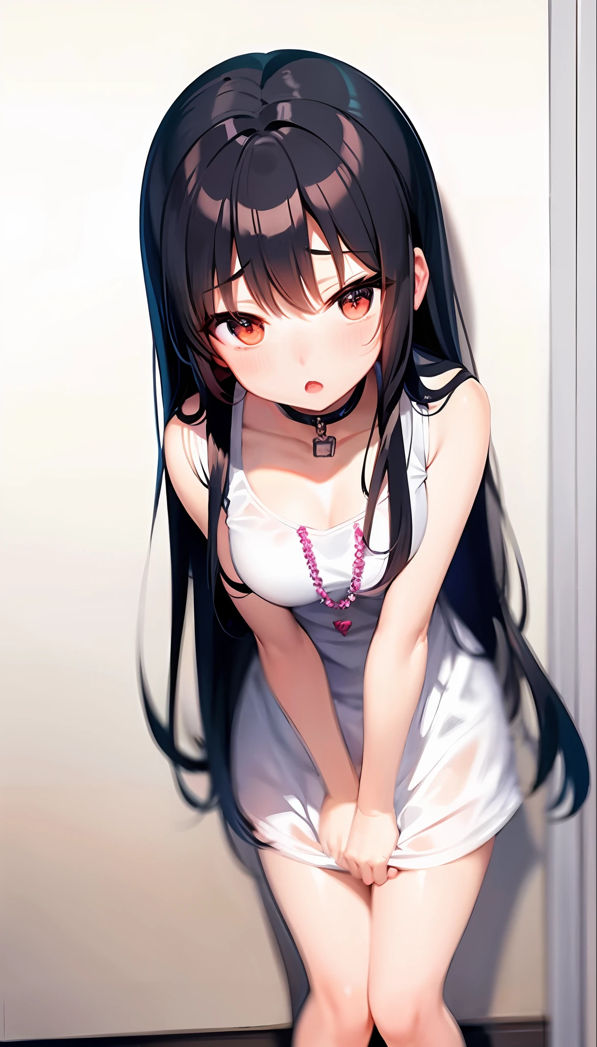 anime li, cute, shy, jk, temptation