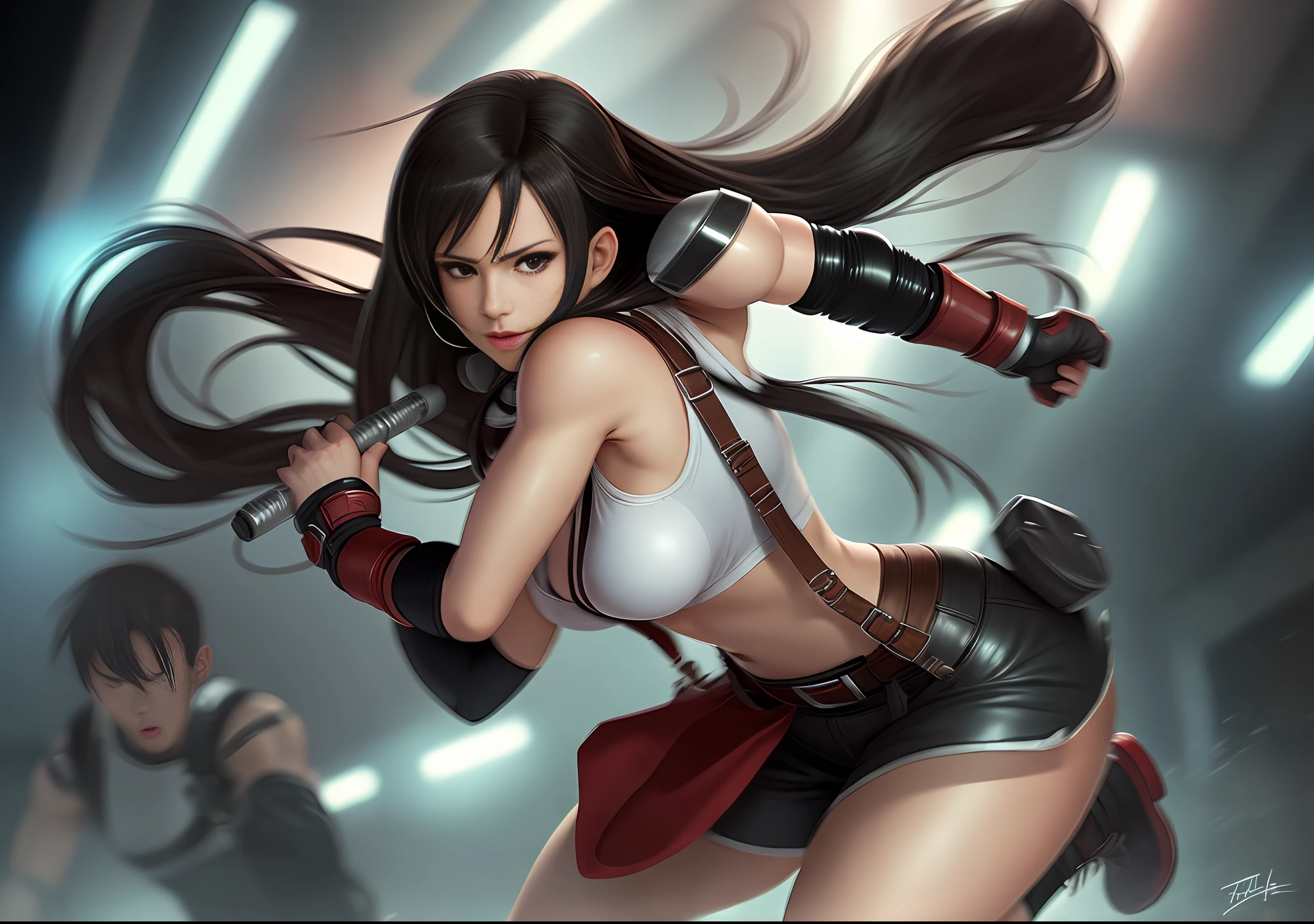 Tifa lockhart, tokustsu style