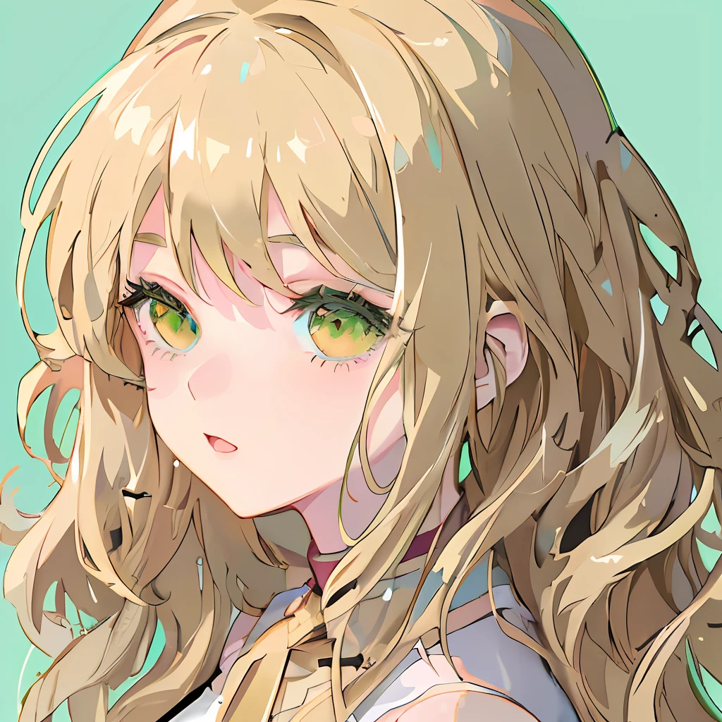 anime girl with long blonde hair and green eyes looking at the camera, detailed portrait of anime girl, anime style portrait, cute anime girl portrait, cute anime girl portraits, portrait anime girl, anime girl portrait, beautiful anime portrait, blonde anime girl with long hair, portrait of cute anime girl, detailed digital anime art, cute natural anime face, anime character portrait, anime portrait