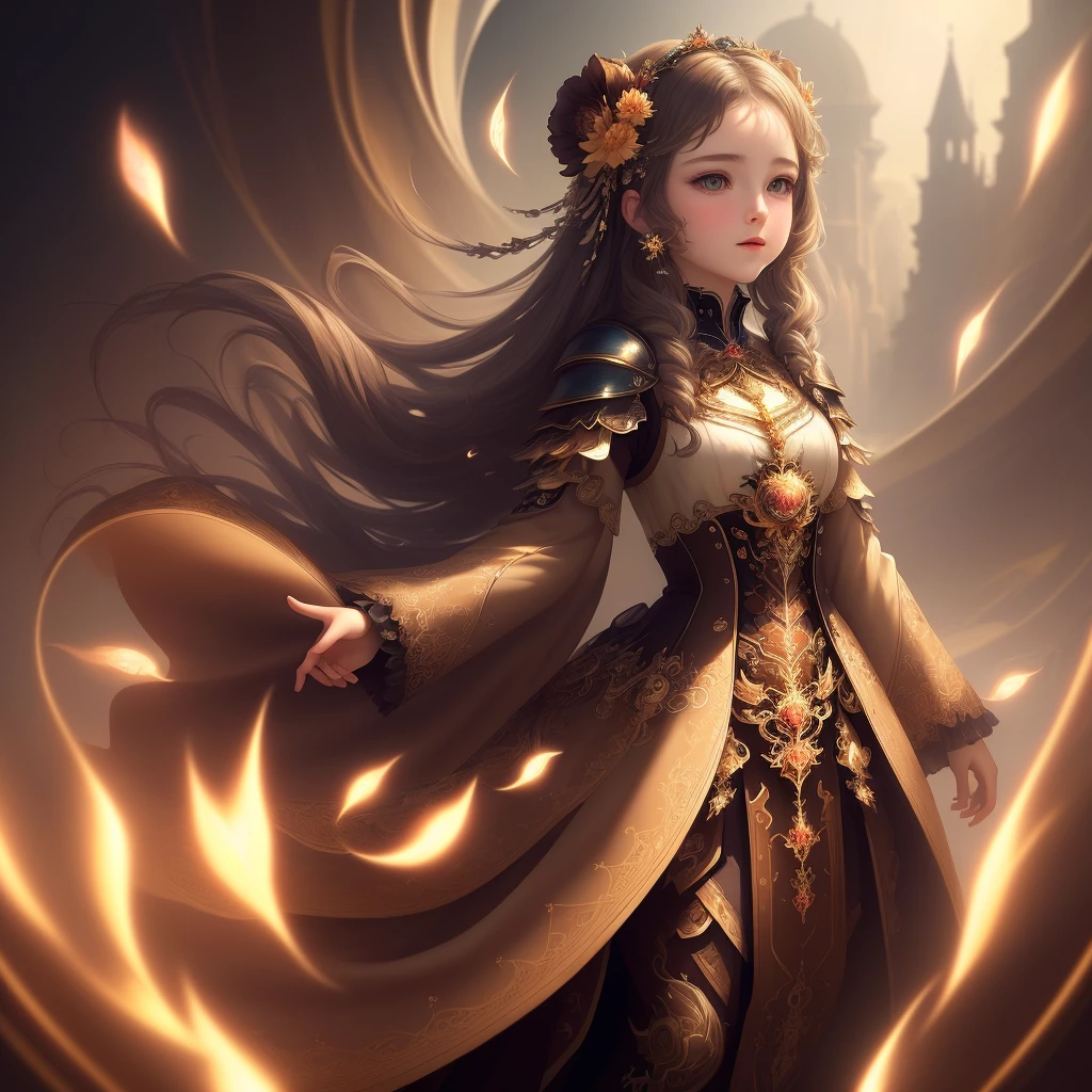 (masterpiece, top quality, official art, Beauty and Aesthetics: 1.2), (1girl:1.3), (Fractal Art: 1.3), cinematic lighting, best quality, high quality
