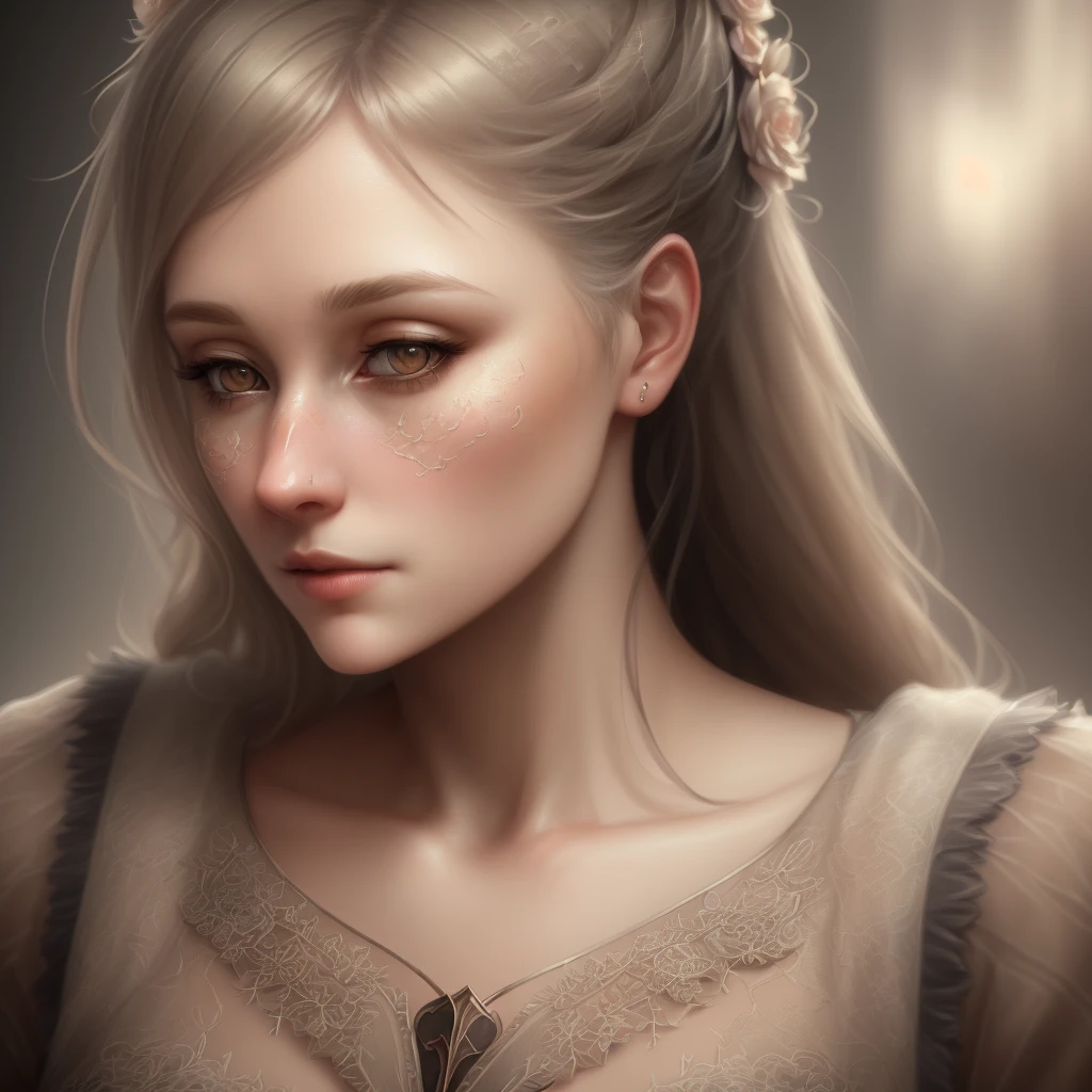 a woman, (wonderful:1.1), epic realistic, faded neutral colors, (hdr:1.4), (soft colors:1.4), (intricate), (artstation:1.2), dramatic and intricate details, (technicolor:0.9 ), detailed, [[rutkowski]], complex, cinematic, detailed VectorStyle