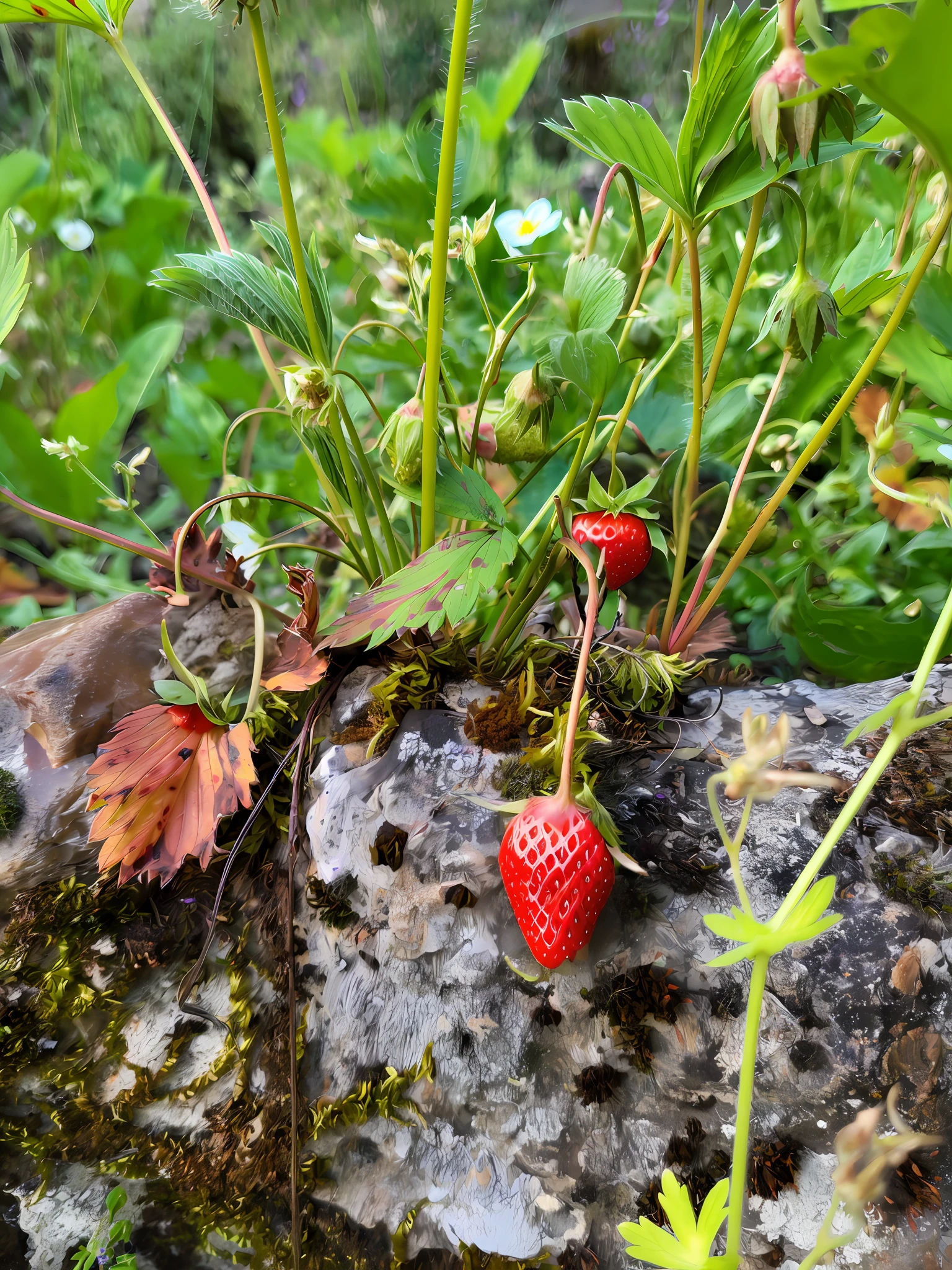 red strawberry