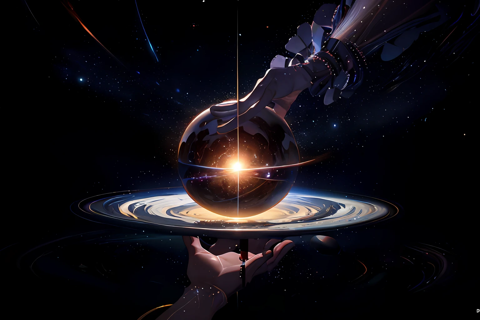 the moment of creation of the universe,8k,hyper realistic,-