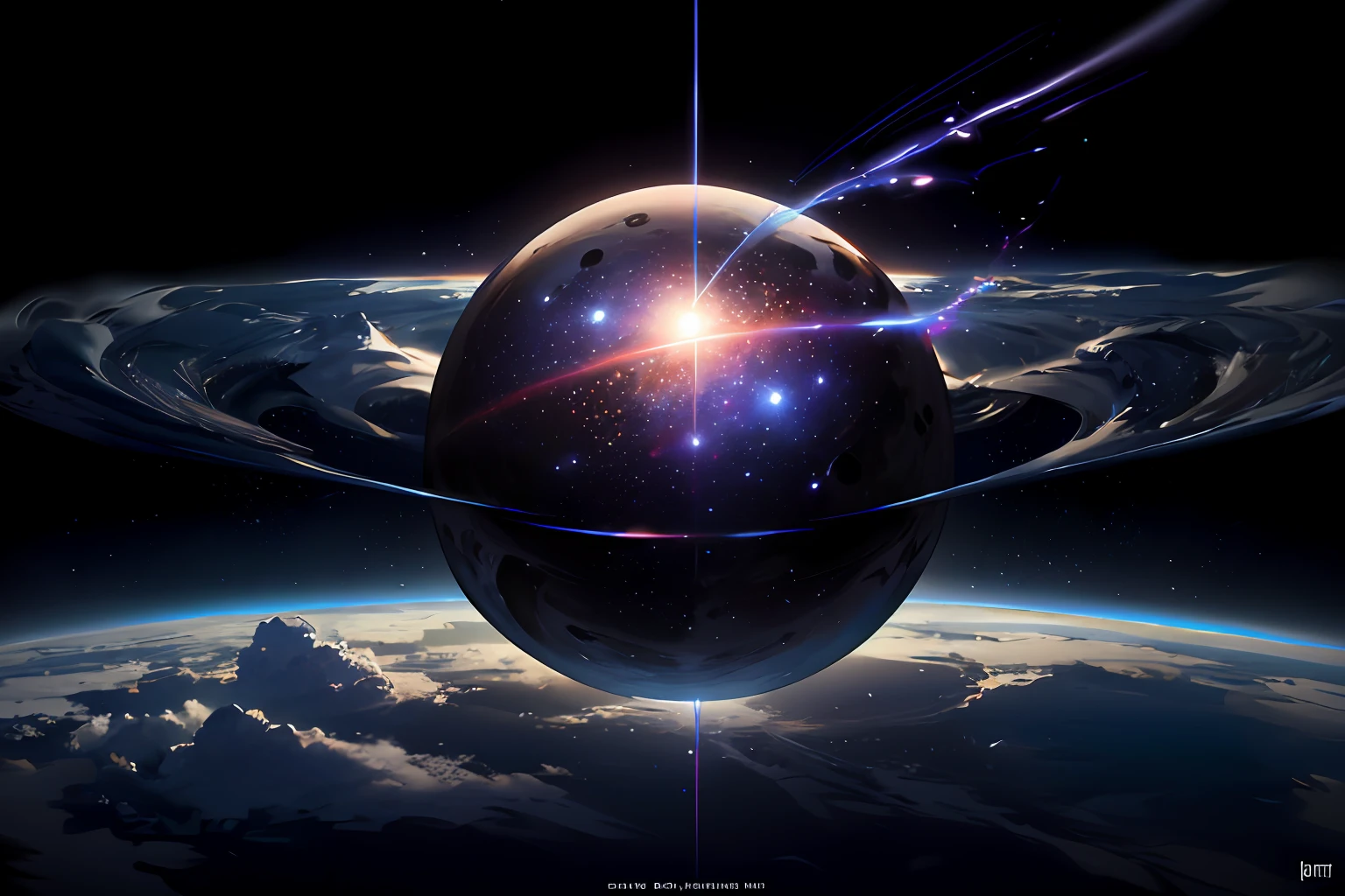 the moment of creation of the universe,8k,hyper realistic,-