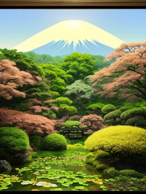 Weed-Covered Japanese Lanterns, Landscapes, Scenery, No Man, Semi-Realistic, Masterpiece, RAW, Realistic.