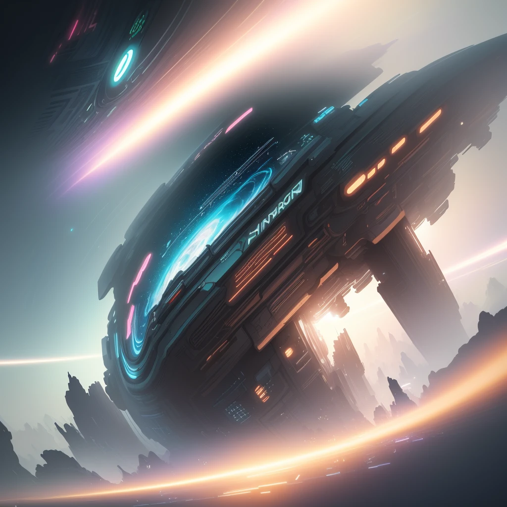 digital illustration, futuristic racecourse, centered, nearing perfection, dynamic, highly detailed, art station, concept art, soft, sharp focus, illustration, artwork by Carne Griffiths and Wadim Kashin, detailed background, outer space, point of view getaway, superhighway, high speed, digital rendering, digital painting, beeple, noah bradley, cyril roland, ross tran, artstation trends