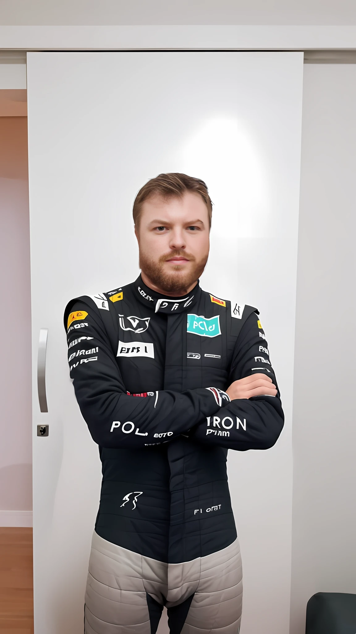 put f1 pilot man body
