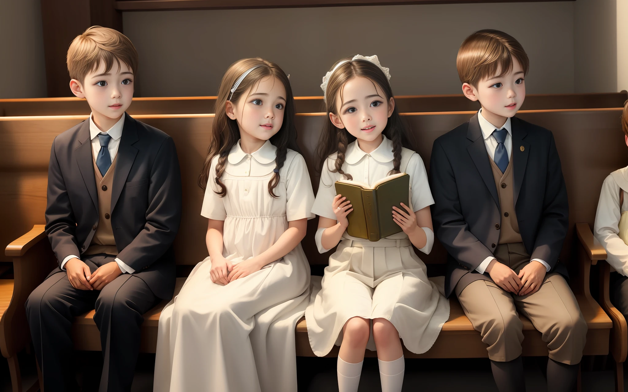 holding a bible