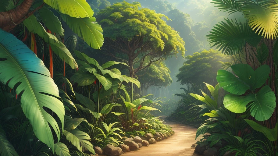 fauna and flora of the amazon, rainforest, flock of macaws, watercolor, masterpiece, best quality, high quality, extremely detailed cg unity 8k wallpaper, scenery, award winning photography, bokeh, depth of field, hdr, bloom, photorealistic, extremely detailed, trending on artstation, trending on cgsociety, intricate, high detail