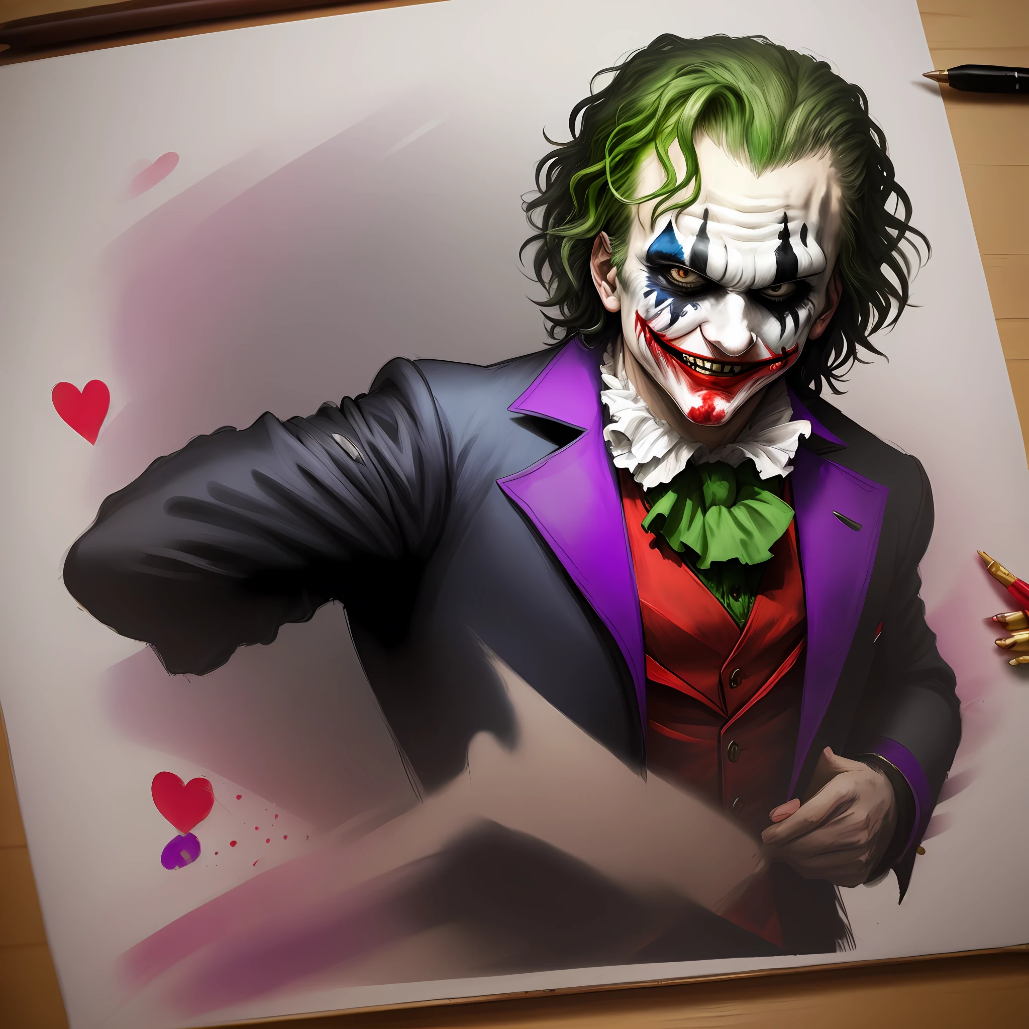Arte de estilo Jan Matejko+joker