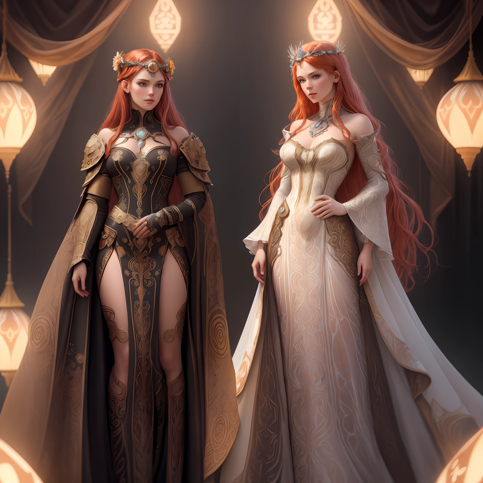 ASHLY YAMILE ARTEAGA BLANQUILLO, starfire, young pale skinny white girl, red hair, full body, cover, hyperdetailed painting, luminism, Bar lighting, complex, 4k resolution concept art portrait by Greg Rutkowski, Artgerm, WLOP, Alphonse Mucha, little fusion pojatti realistic steampunk, fractal isometrics details bioluminescens : a stunning realistic photograph 30 years , redhead, italian goddness beautiful awesome with big white flowers tiara of wet bone structure, 3d render, octane render, intricately detailed, titanium decorative headdress, cinematic, trending on artstation | Isometric | Centered hipereallistic cover photo awesome full color, hand drawn, dark, gritty, realistic mucha, klimt, erte .12k, intricate. hit definition , cinematic,Rough sketch, mix of bold dark lines and loose lines, bold lines, on paper , full body with velvet dress, humanoid, Full body.