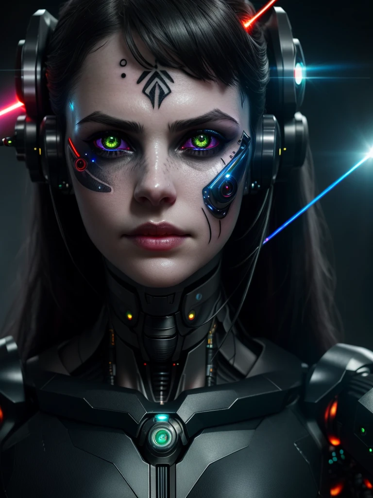 (highly detailed:1.2),(best quality:1.2),8k,sharp focus,(subsurface scattering:1.1),(nsfw:1.1), (award winning photograph:1.2),1girl, (many many detailed black tattoos on face:1.2), by emb-rrf-low,(many many thick black dark tattoos on body nose and eyes:1.2),(close shot:1.2), (separation of face segments:1.1), (deep seams on face and body:1.2)
(beautiful cyborg with scifi laser gun:1.3), (shooting lasers at enemy robots:1.3), (dynamic action pose:1.2), neon glow under the skin
(very detailed clothes:1.2), (highly detailed background:1.3), RPG, Elden Ring, (scifi:1.2), (hyperrealistic:1.2), dramatic lighting,artstation, artgerm, greg rutkowski, alphonse mucha, trending on artstation, trending on deviantart, wlop