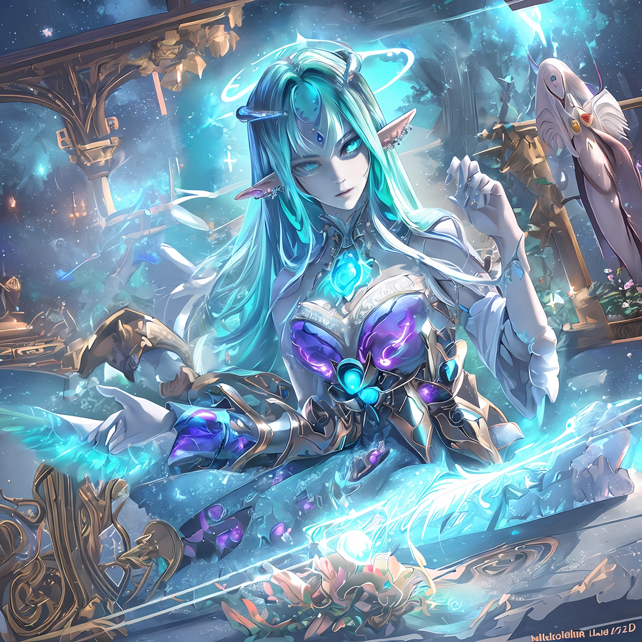 (((Celestial aura of pure evil)))