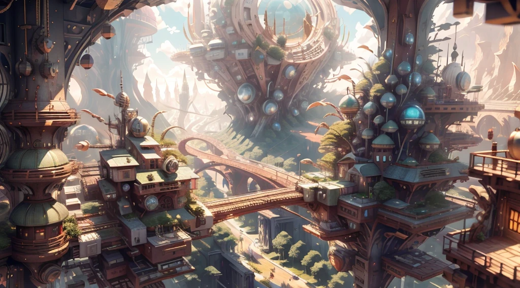 Future city, (ultra-detailed: 1.4), (top view, aerial photography: 1.3), cyberpunk, light, fog, (multiple spaceships, future technology spacecraft: 1.4), future technology cars, starry sky, CG style, HD Wallpapers, cg art, 3D art, hyperrealism, photorealism, cinematic lighting, reflected light, atmospheric perspective, panorama, fisheye, lens flare, bokeh, hyperrealism, ultra hd, ultra detail, award winning, high detail, 8k