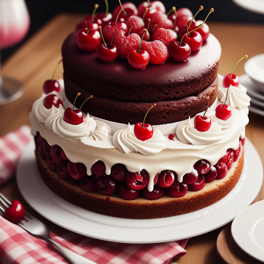 cherry cake