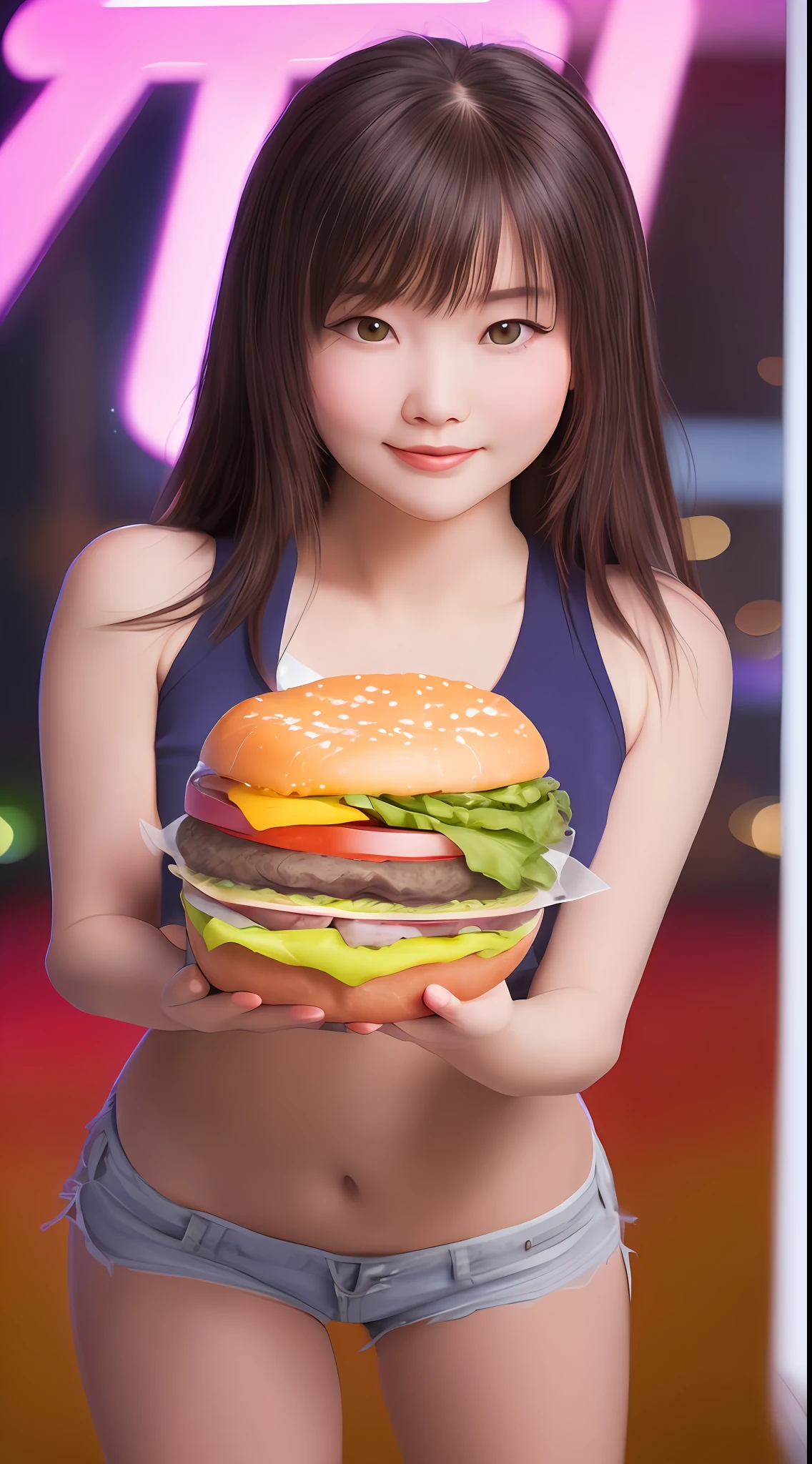((best quality)) (detailed)(juicy cheeseburger, vibrant and appetizing colors, mouth-watering details: 1.8) against dark background, professional color grading, centered, window lighting, sharp focus, advertising, octane, unreal, high resolution food photography, masterpiece, ultra detailed, highly detailed, high definition, perfect composition, intricate, cute and beautiful, award winning photography, sharp details, high resolution, all in pixar style, (high resolution and sharp :1.4)