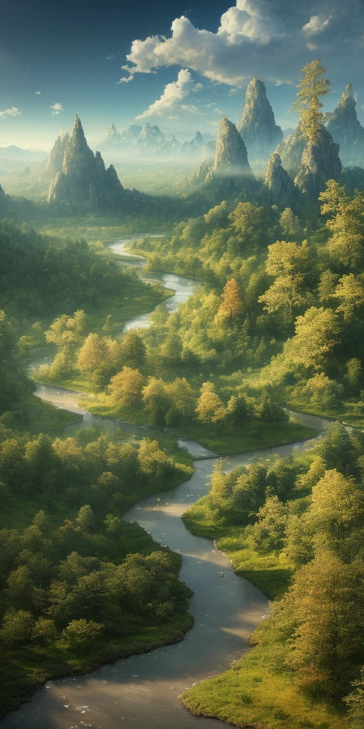 masterpiece, best quality, high quality, extremely detailed CG unity 8k wallpaper, The vast and quiet taiga stretches to the horizon, with dense green trees grouped in deep harmony, as the fresh breeze whispers through their leaves and crystal snow lies on the frozen ground, creating a stunning and peaceful landscape, Bokeh, Depth of Field, HDR, bloom, Chromatic Aberration ,Photorealistic,extremely detailed, trending on artstation, trending on CGsociety, Intricate, High Detail, dramatic, art by midjourney