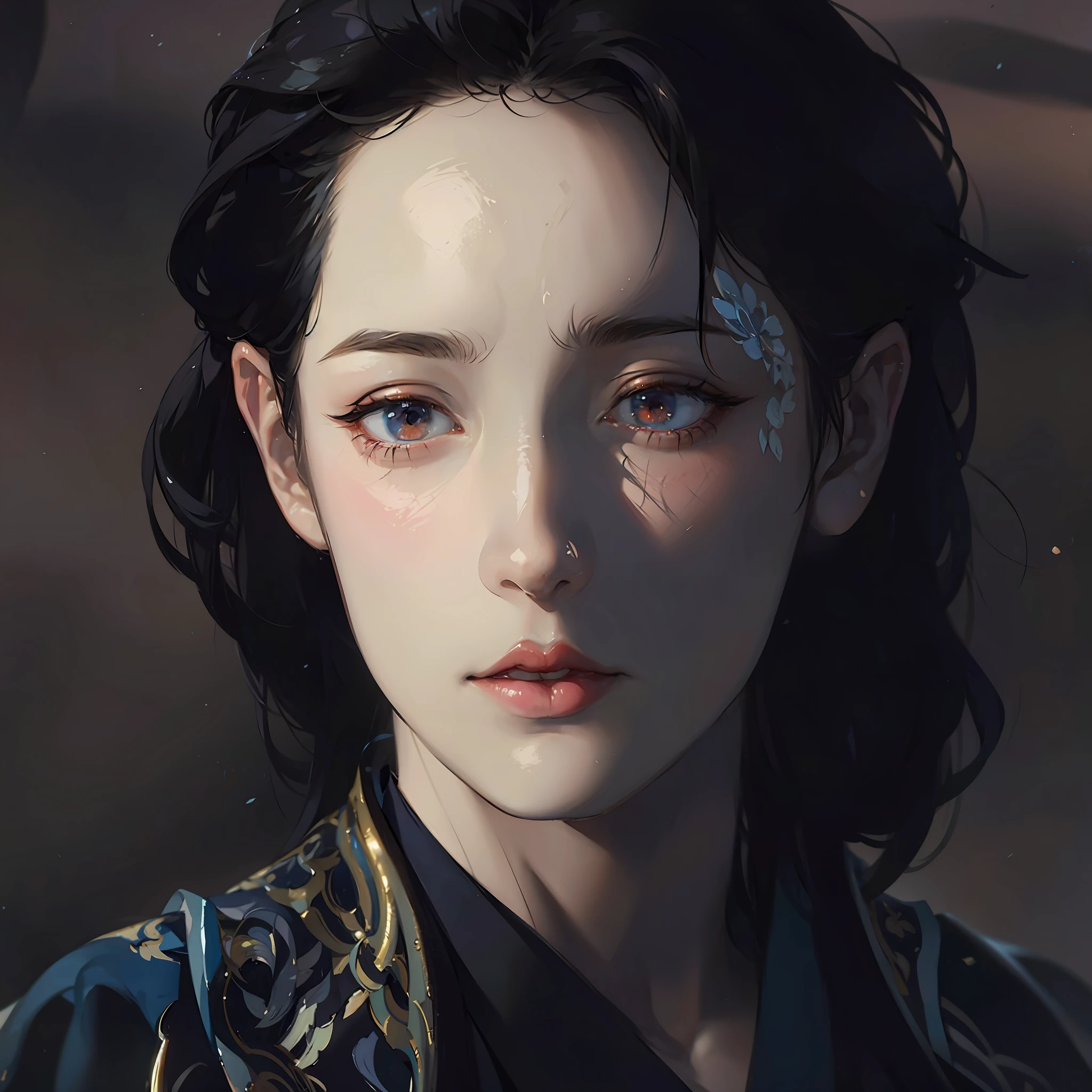 Oriental Beauty, (masterpiece), best quality, Anime, merge, colorful, vibrant colors, illustration, artstyle, fantasy, realistic, animation, (photo_\(medium\):1.0), by Antonio J. Manzanedo, by Jeremy Lipking, Lightning, in surreal landscape, smooth, sharp focus