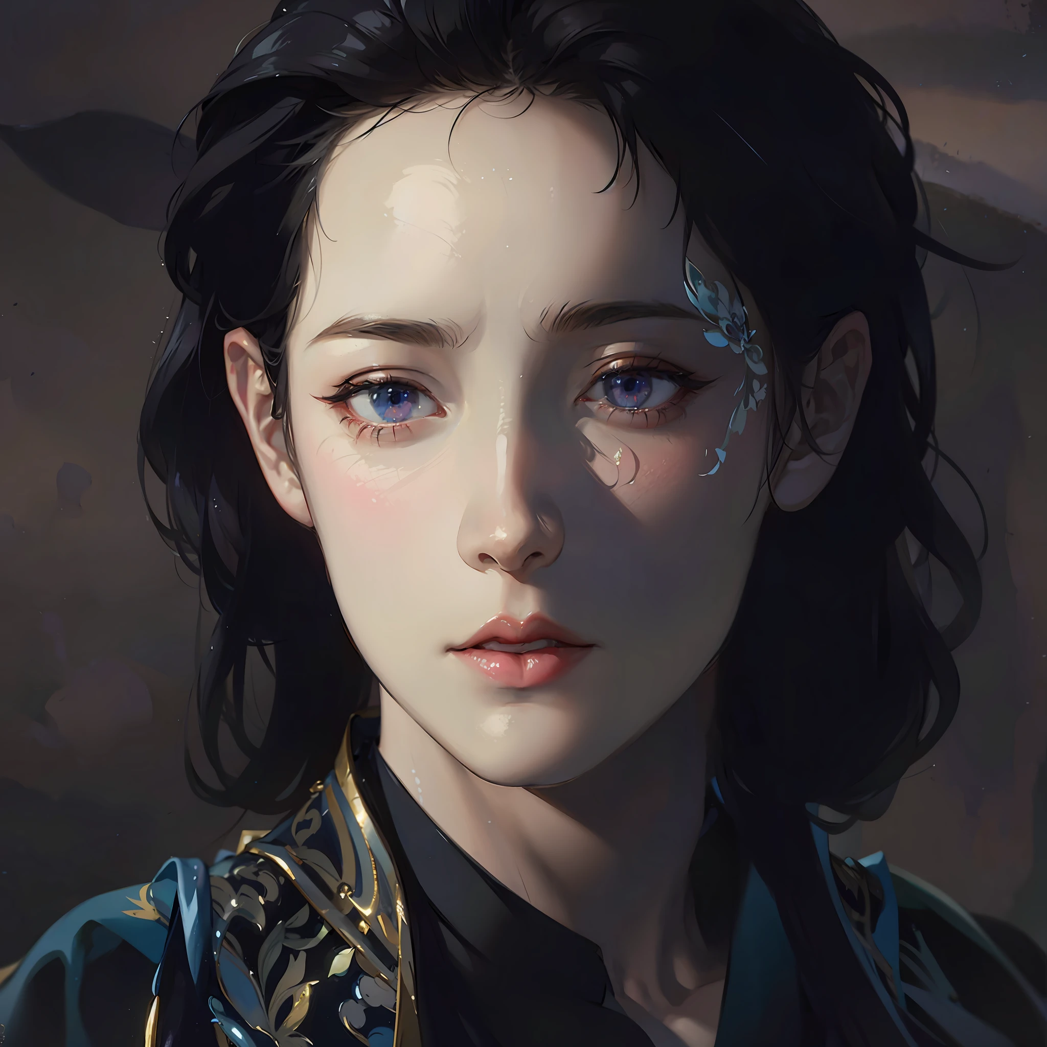 Oriental Beauty, (masterpiece), best quality, Anime, merge, colorful, vibrant colors, illustration, artstyle, fantasy, realistic, animation, (photo_\(medium\):1.0), by Antonio J. Manzanedo, by Jeremy Lipking, Lightning, in surreal landscape, smooth, sharp focus