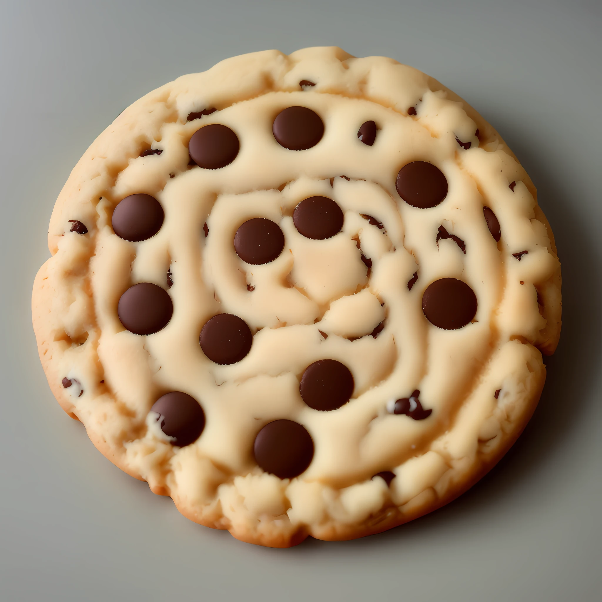 simple logo,cookie,minimalist,vector, flet