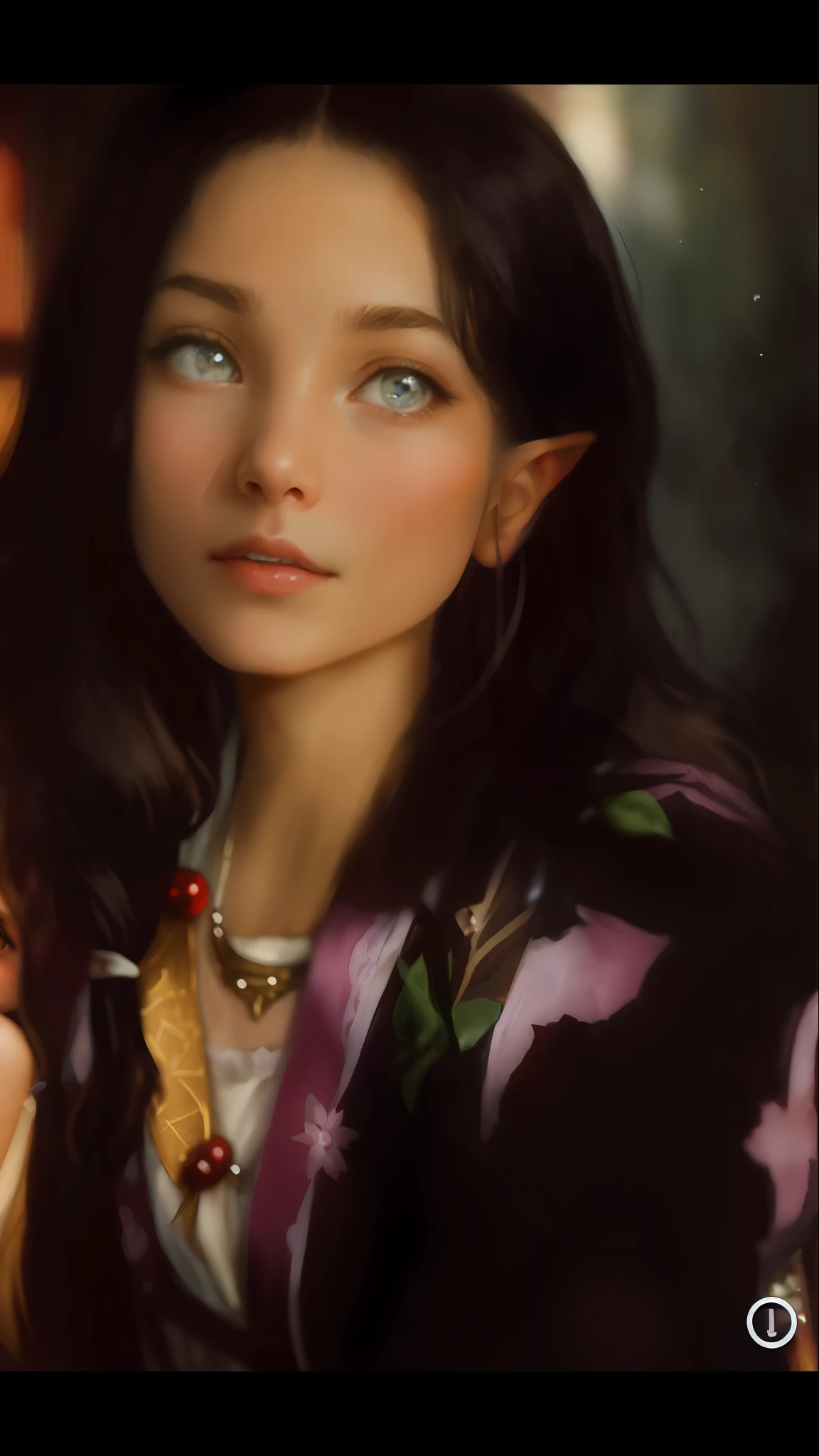 young, innocent, beautiful, elf, elf, beautiful girl, innocent look