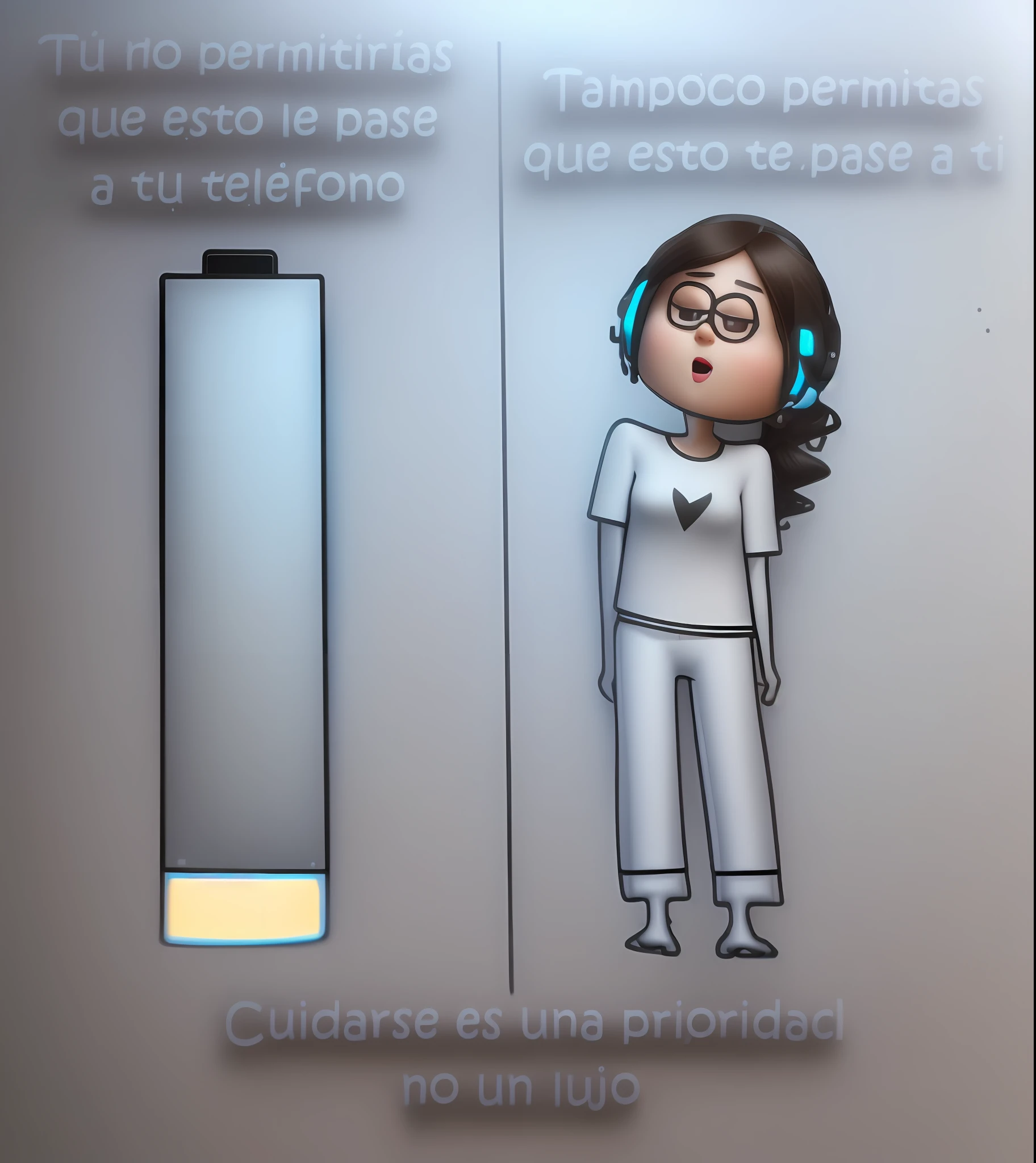 Real latina girl, 3d battery