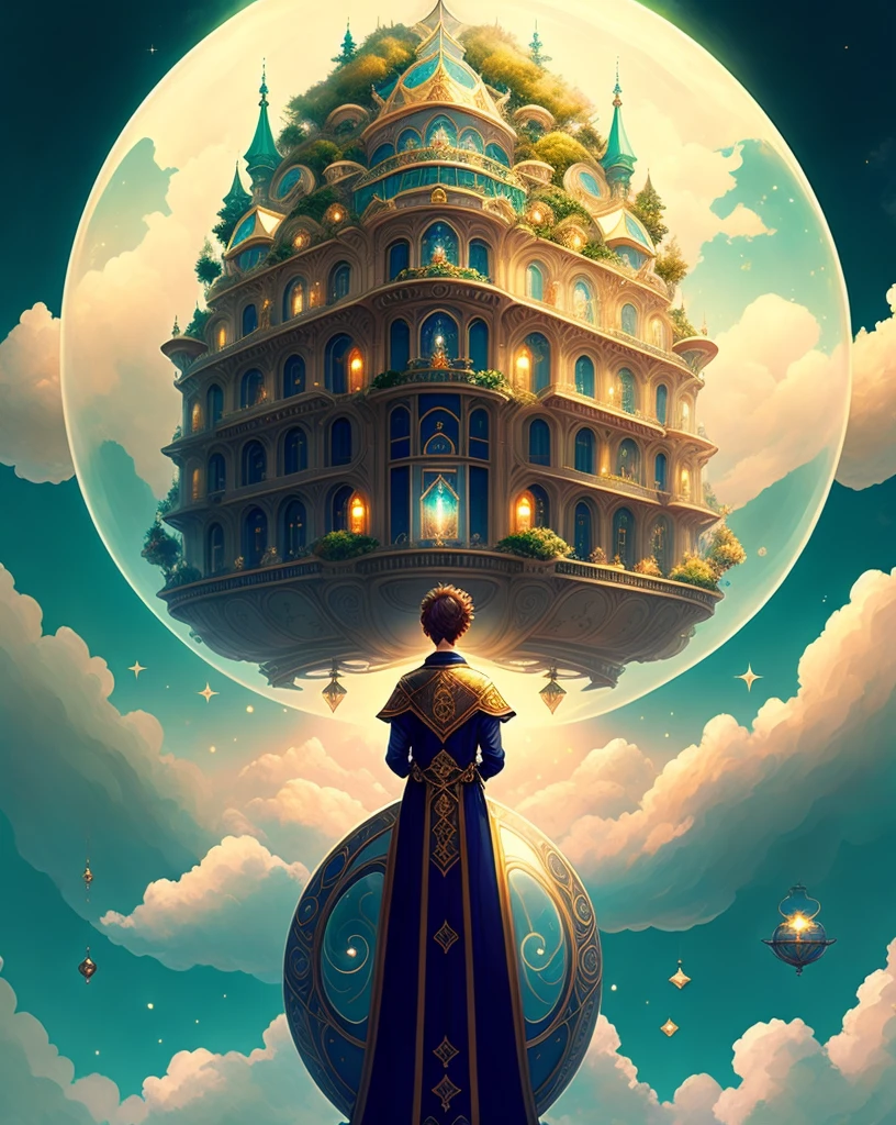 fascinating world of Astralia, a place where magic and technology coexist on floating islands suspended in the sky. Introduction of the main characters: Kael, a young nobleman with a brave spirit; Lyra, a talented magician with exceptional abilities; and the discovery of magic crystals that possess unique elemental powers