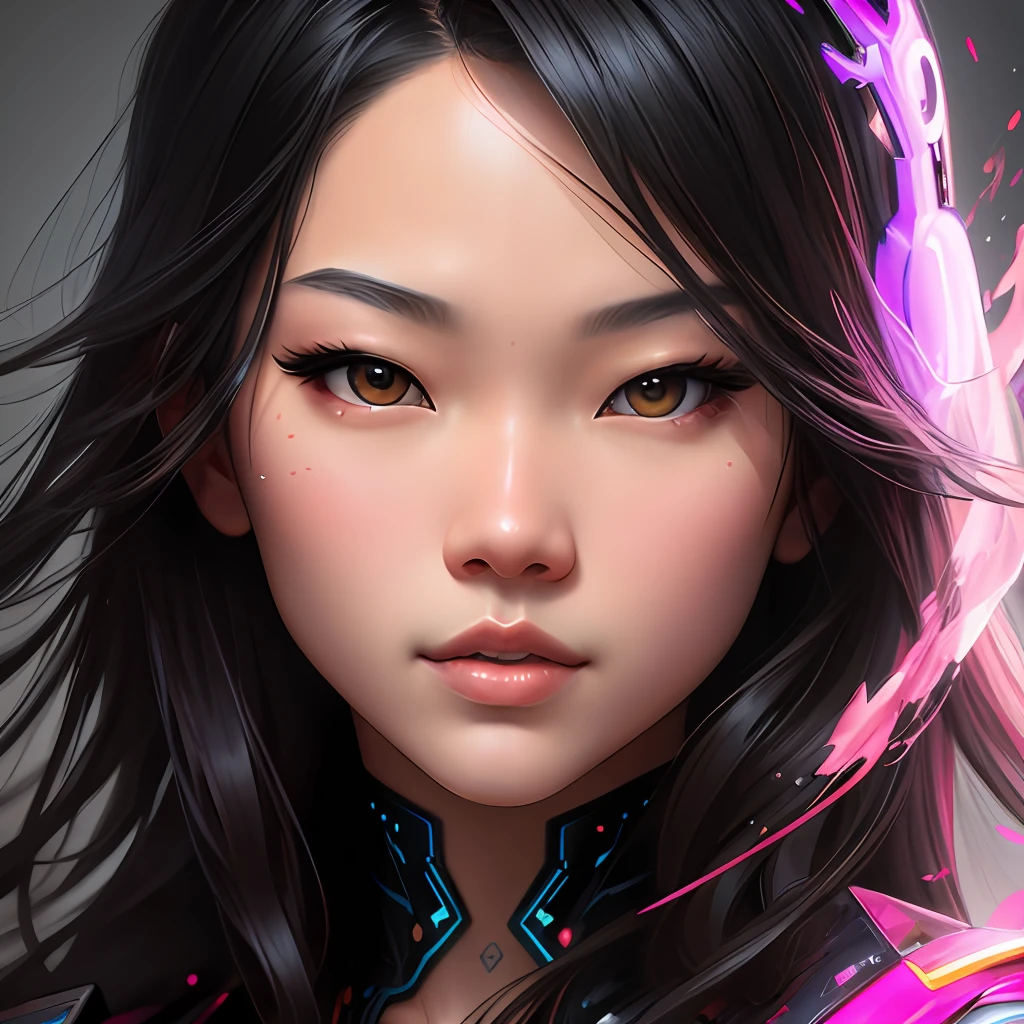 Witness Ross Tran's talent as he creates a hyper-realistic digital portrait of a human figure in incredible detail, capturing the essence of personality and emotions in every brush stroke