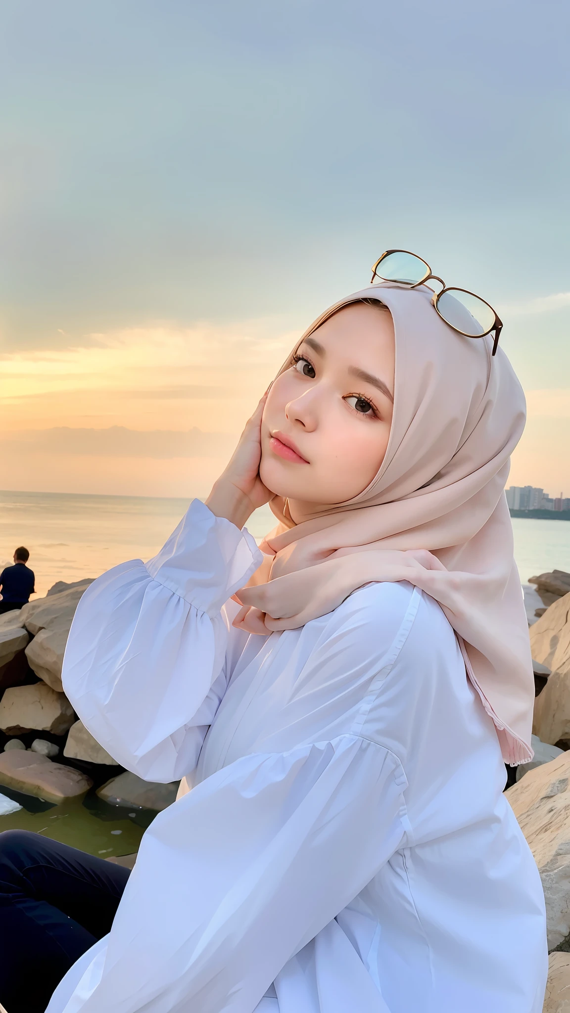 (8k, top quality, masterpiece:1.2), (realistic, photo-realistic:1.37), top quality, masterpiece, oneness, smooth and beautiful, incredible detail, Stunning, fine detail, masterpiece, top quality, official art, size large files, very detailed, highres, very detailed, beautiful girl details, very detailed eyes and face, beautiful detailed eyes, bright face, blushing nose,