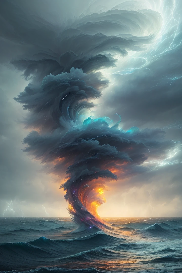 Elemental Portrait, Where the Wind Meets the Water, vapor, spiraling, tornado, synesthesia, ethereal, entangled, trending on artstation, sharp focus, studio photo, intricate details, highly detailed, by greg rutkowski